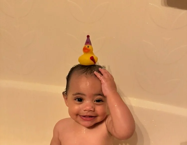 It's my favorite girls Fairy 🧚 1st Birthday!!!

I didn't know my heart could hold so much love. ❤️
Zinny has been such a light &amp; seeing her discover all her firsts is so very special. ✨ 

It's been such a blessing being able to spend so much tim