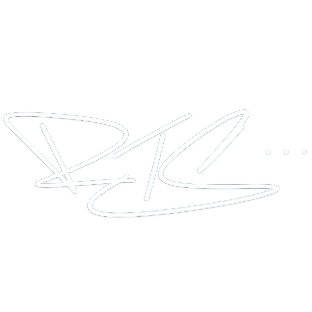 Neon light sign with abstract design and the word 'Poland' written in stylized font.