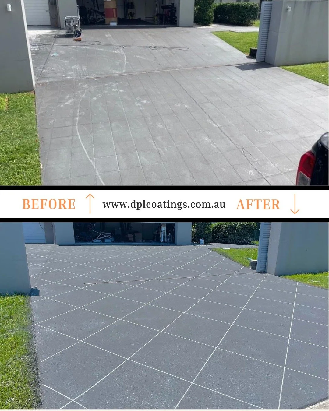 We&rsquo;ve been out transforming driveways and outdoor areas all over the Gold Coast 🔥
And this one turned out unreal.

This spraycrete job completely refreshed the space, taking it from tired and worn to clean, modern, and built to last. It&rsquo;
