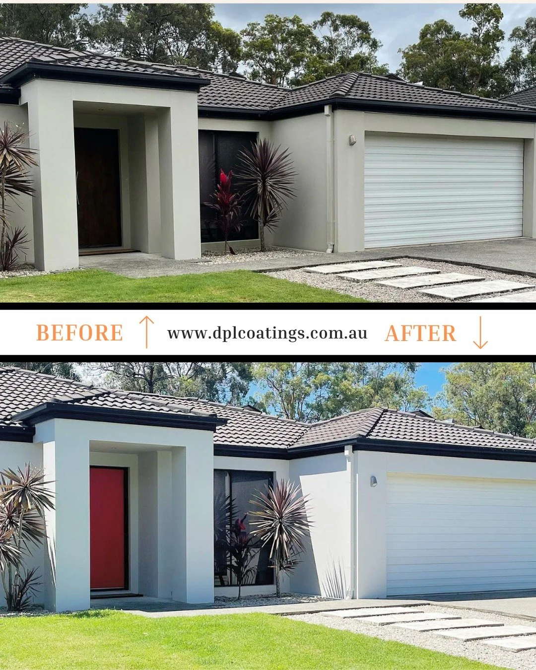 A fresh coat of paint can completely transform the look of your home.
Clean, modern, and built to last, it&rsquo;s one of the easiest ways to boost street appeal and add value.

At DPL Coatings, we focus on quality from start to finish. Proper prep, 