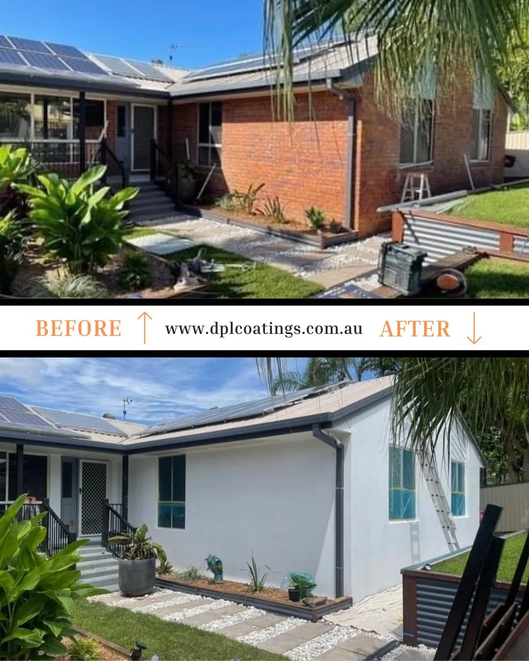 ✨ Render + Paint Package ✨

Want to completely transform the look of your home without the stress of organising multiple trades?

At DPL Coatings, we offer an all-in-one render and paint package to give your home a fresh, modern finish from start to 