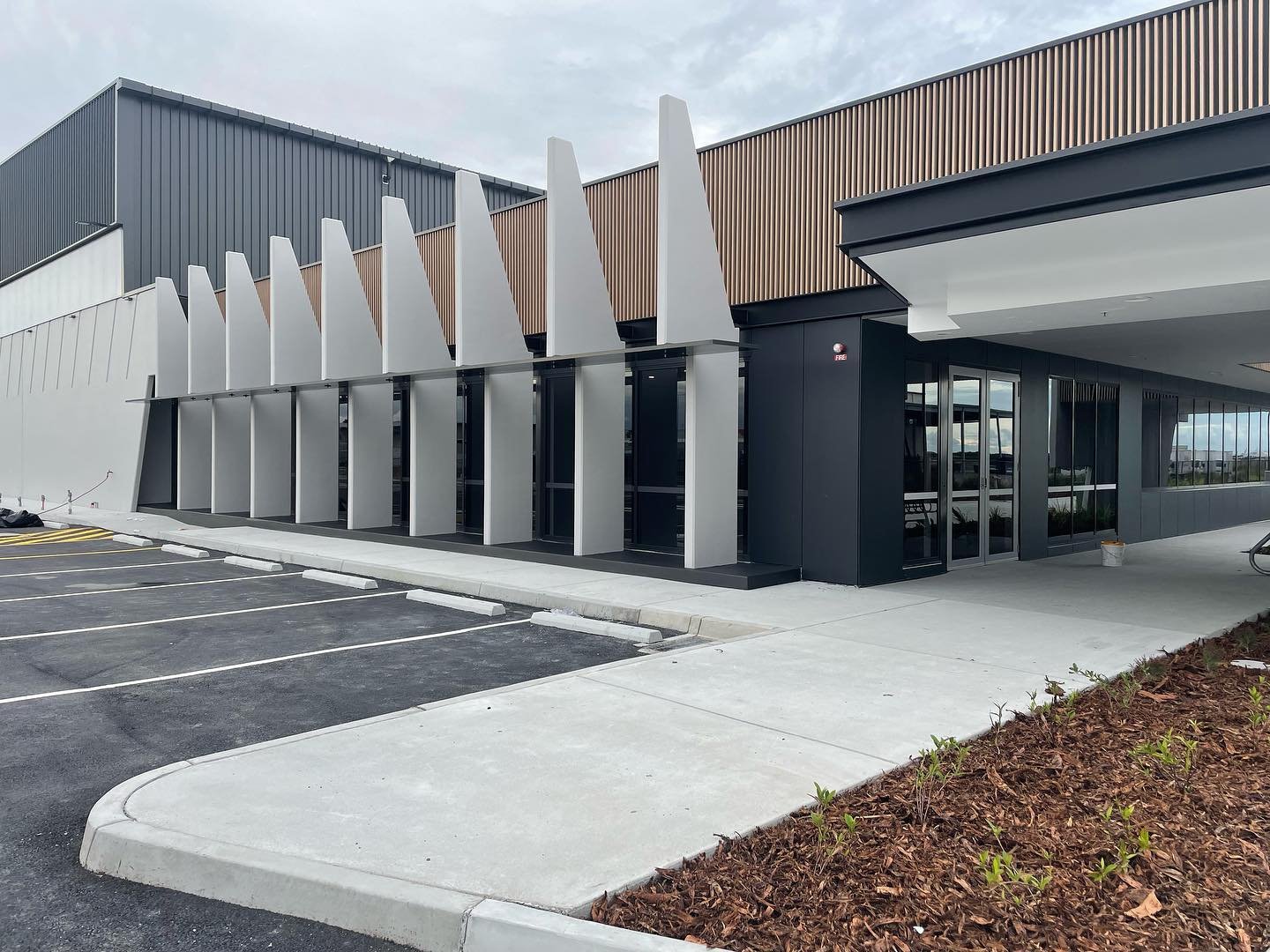 DPL Coatings team performing commercial painting in Gold Coast.