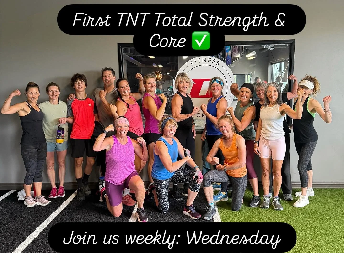 💥Hardworking crew! We mixed strength, stability, and everybody&rsquo;s favorite&hellip;core. It all leads to better performance and less pain. Ready to join the next one? Your spot is waiting 🔥

Weekly Wednesdays 930 
In-person at Dynamix 
Link in 