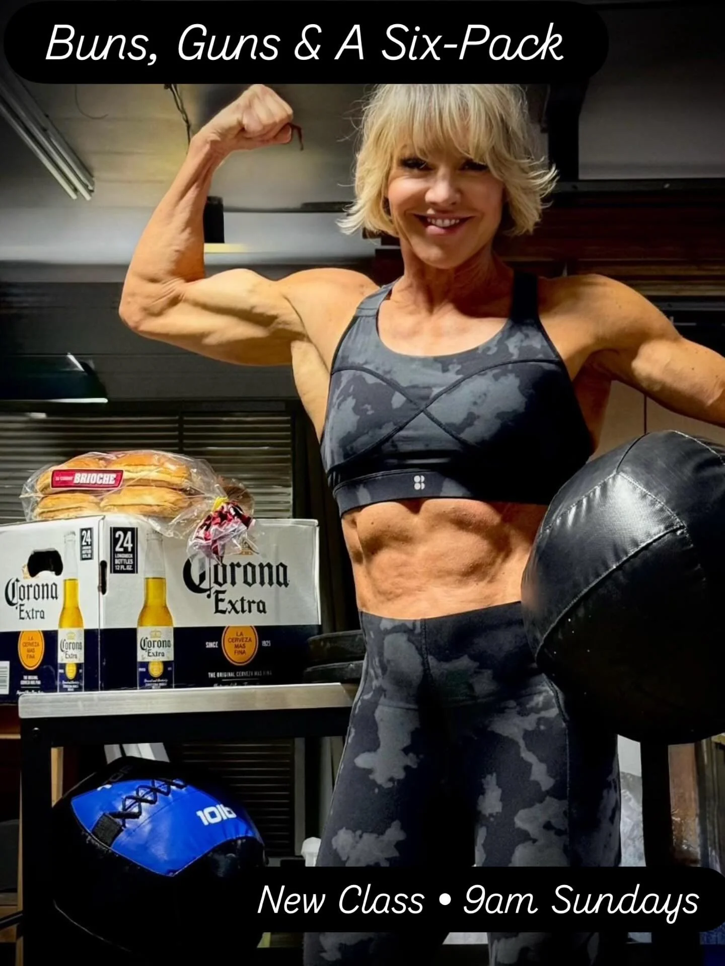 🍑Build the Buns. 
💪Sculpt the Guns. 
🍺 Earn the 6 (or 24) Pack!
Join me at Dynamix Sunday Mornings 9am where we will focus on glute development to power movement and protect the low back, shoulder and arm strength for lifting, and core strength fo