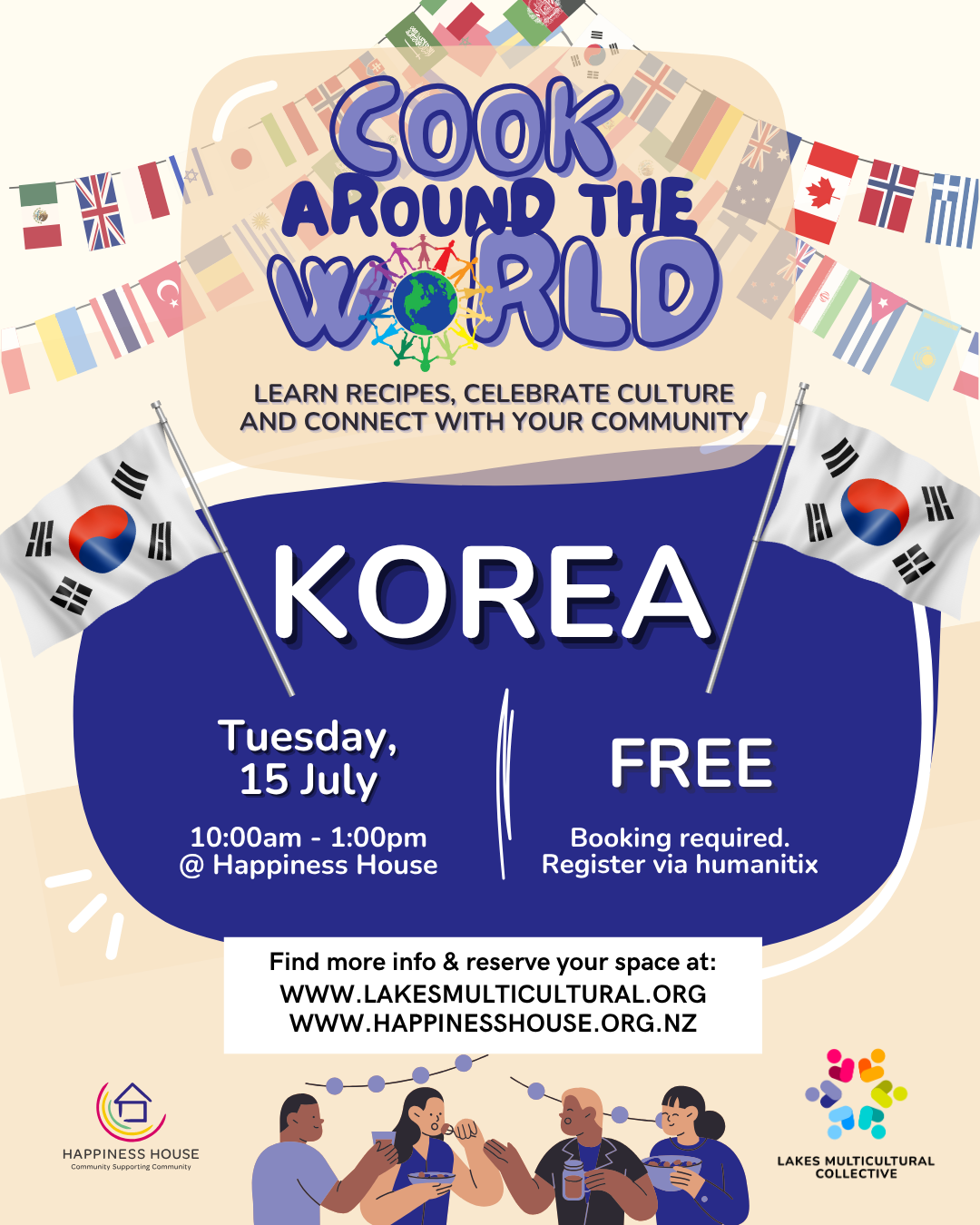 Cook Around the World: Korea 🇰🇷 — Lakes Multicultural Collective