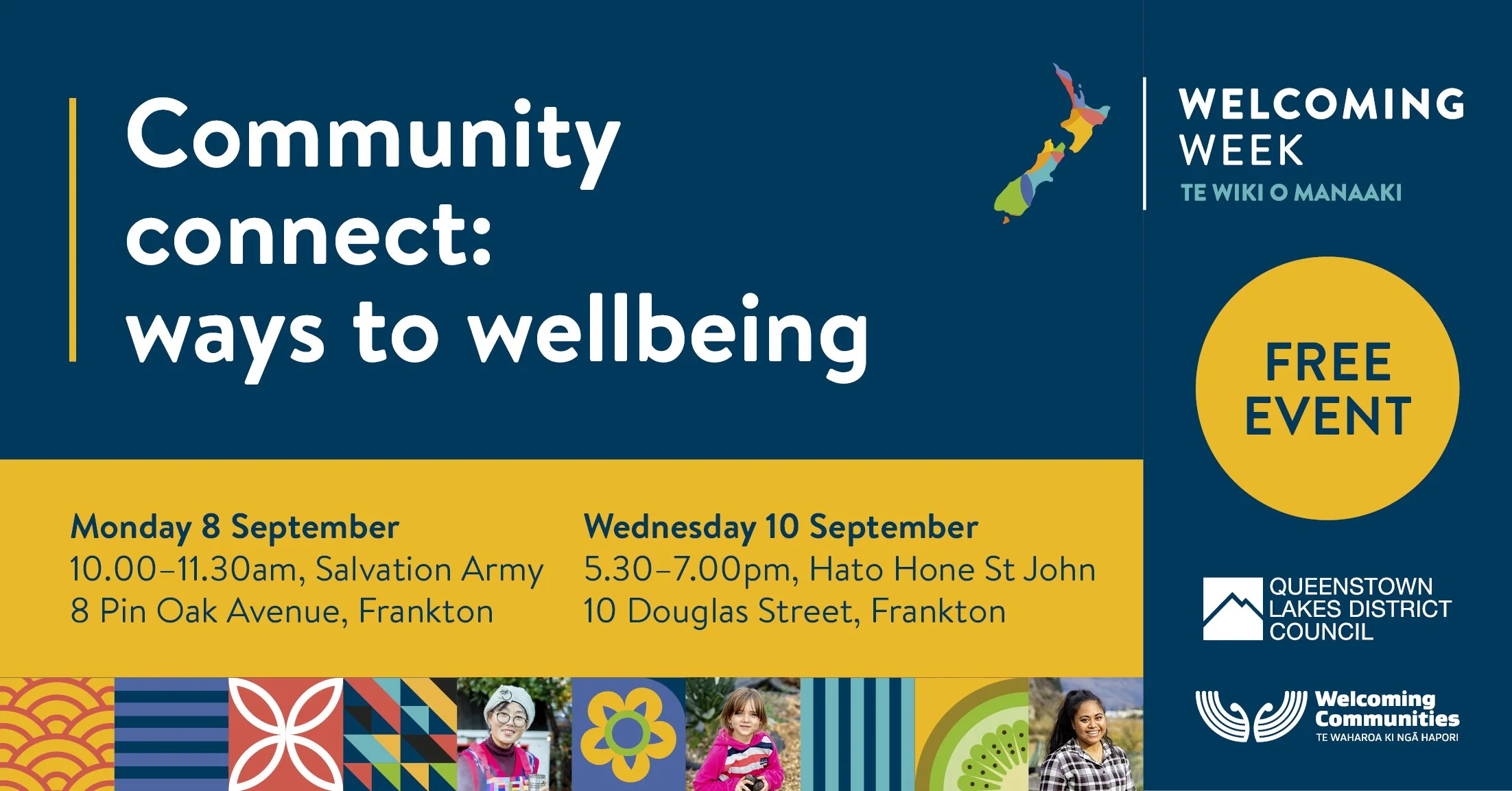 Community Connect: Ways to Wellbeing (Evening session)