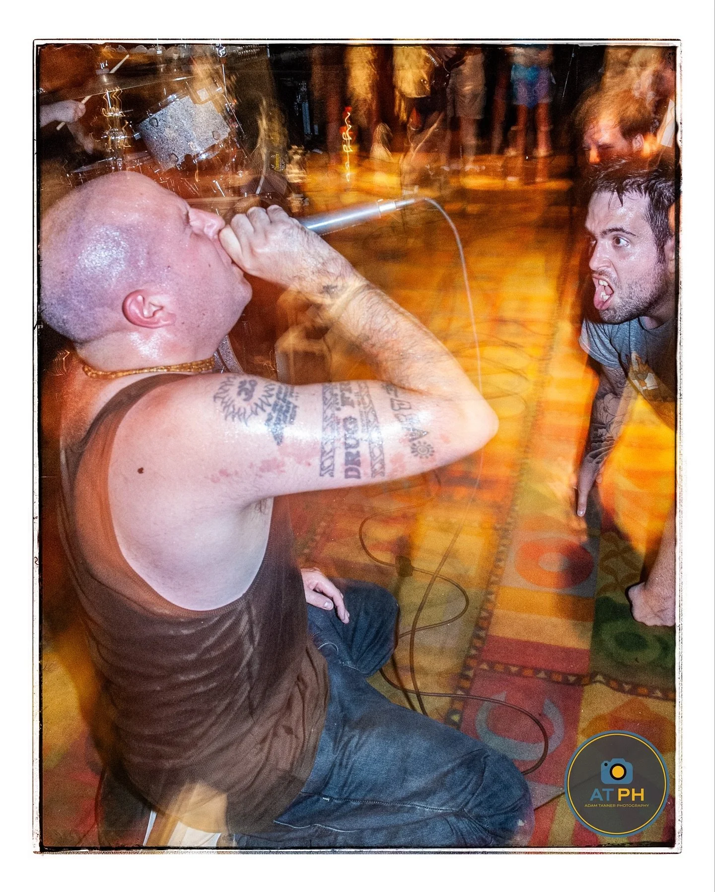 .
108
First Unitarian Church/Starlight Ballroom
Philadelphia PA
August 20, 2005

These shots are from the two shows that 108 played in the wake of the Hell Fest cancellation drama back in 2005. 

The early show featured 108, Champion, Good Clean Fun 