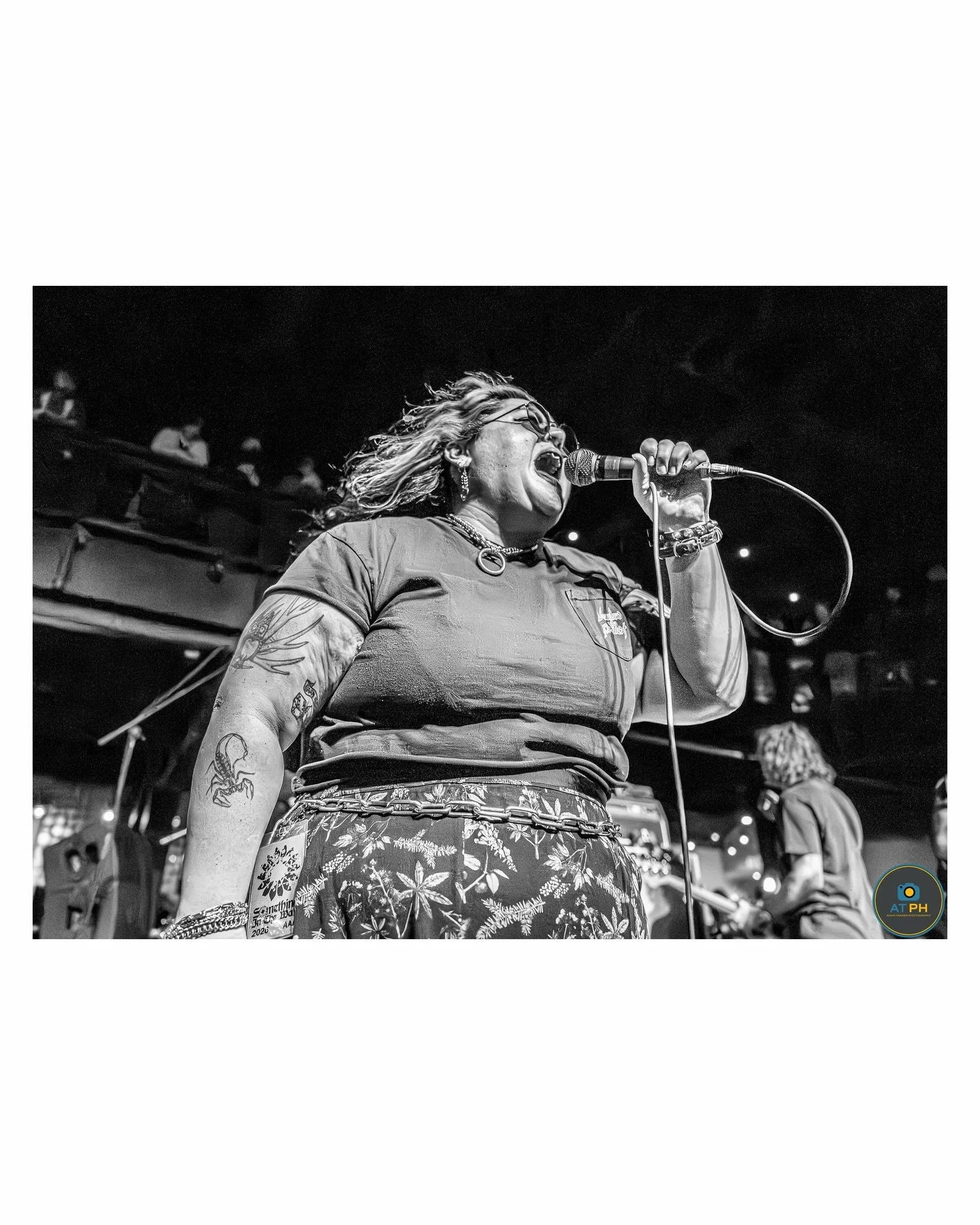 .
Sheer Mag
Something in the Way fest
Roadrunner
Boston MA
February 1, 2026

A friend described Sheer Mag to me as a &ldquo;female fronted AC/DC&rdquo;. While that isn&rsquo;t a terrible description, it doesn&rsquo;t fully encompass what they do and 