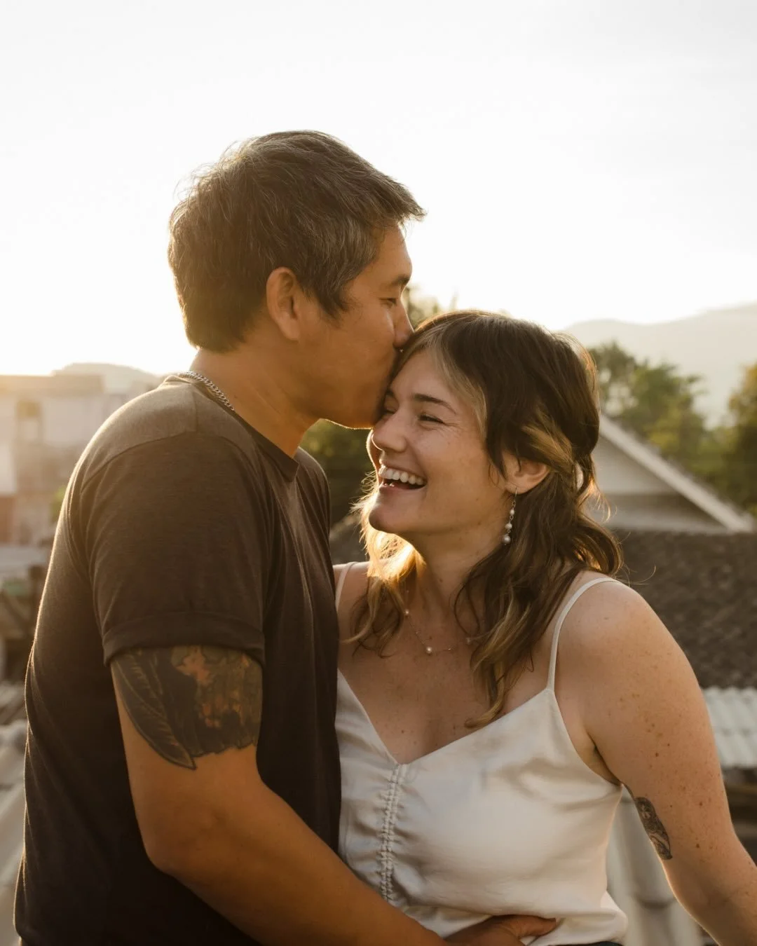 Photos will always be more memorable when taken at a place that&rsquo;s meaningful to you in some way. 
 I&rsquo;ve photographed two very special engagement sessions lately, the first being this one in Thailand shot at both the couple&rsquo;s current