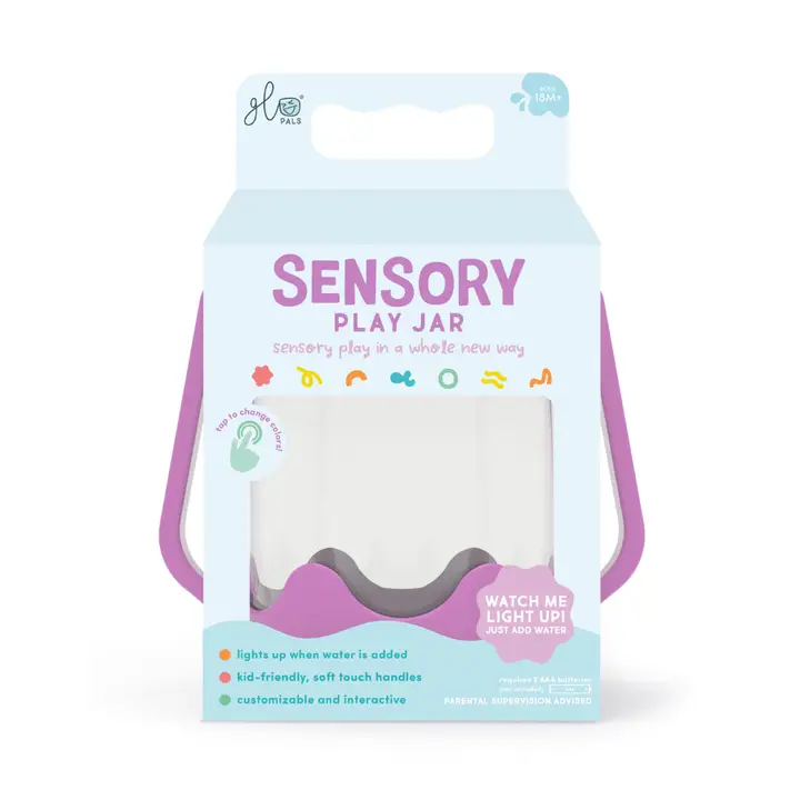 Jellystone Designs - Glo Pal Sensory Play Jar Purple