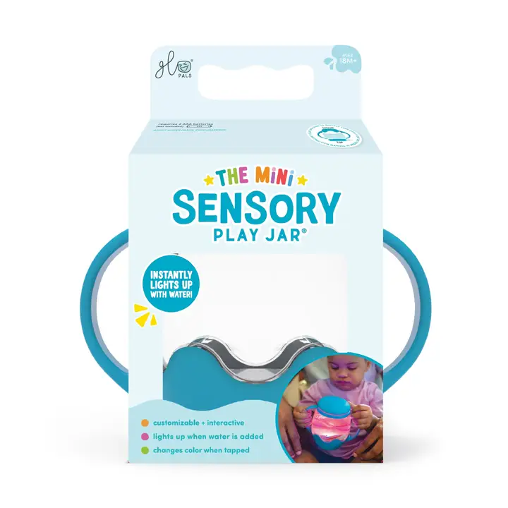 Jellystone Designs - NEW – Mini Sensory Play Jar® - BLUE