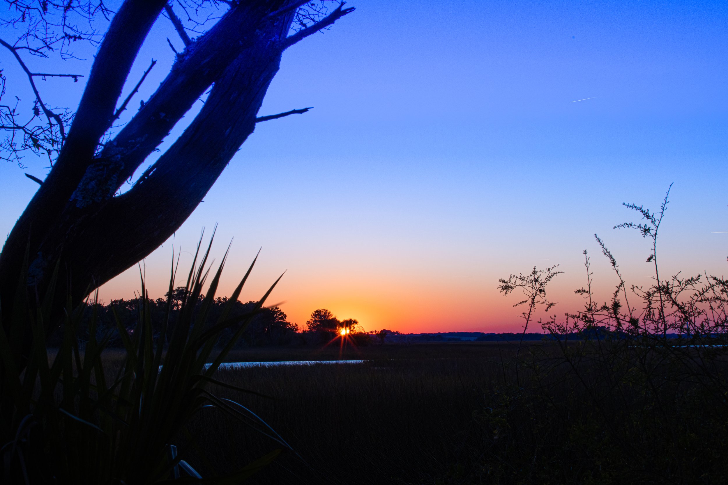 Sunset on Dutton Island
