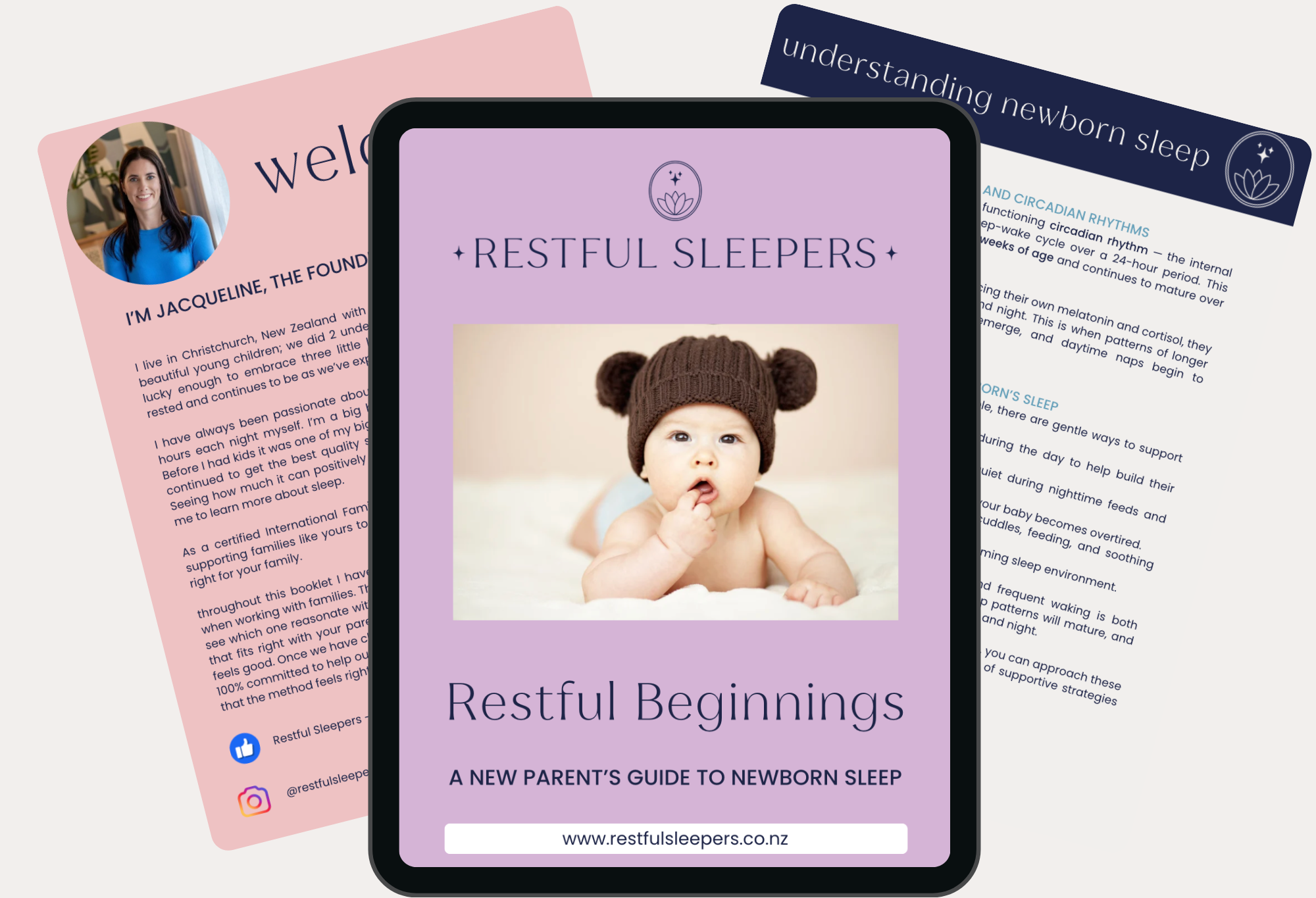 Restful Beginnings: A New Parent's Guide to Newborn Sleep
