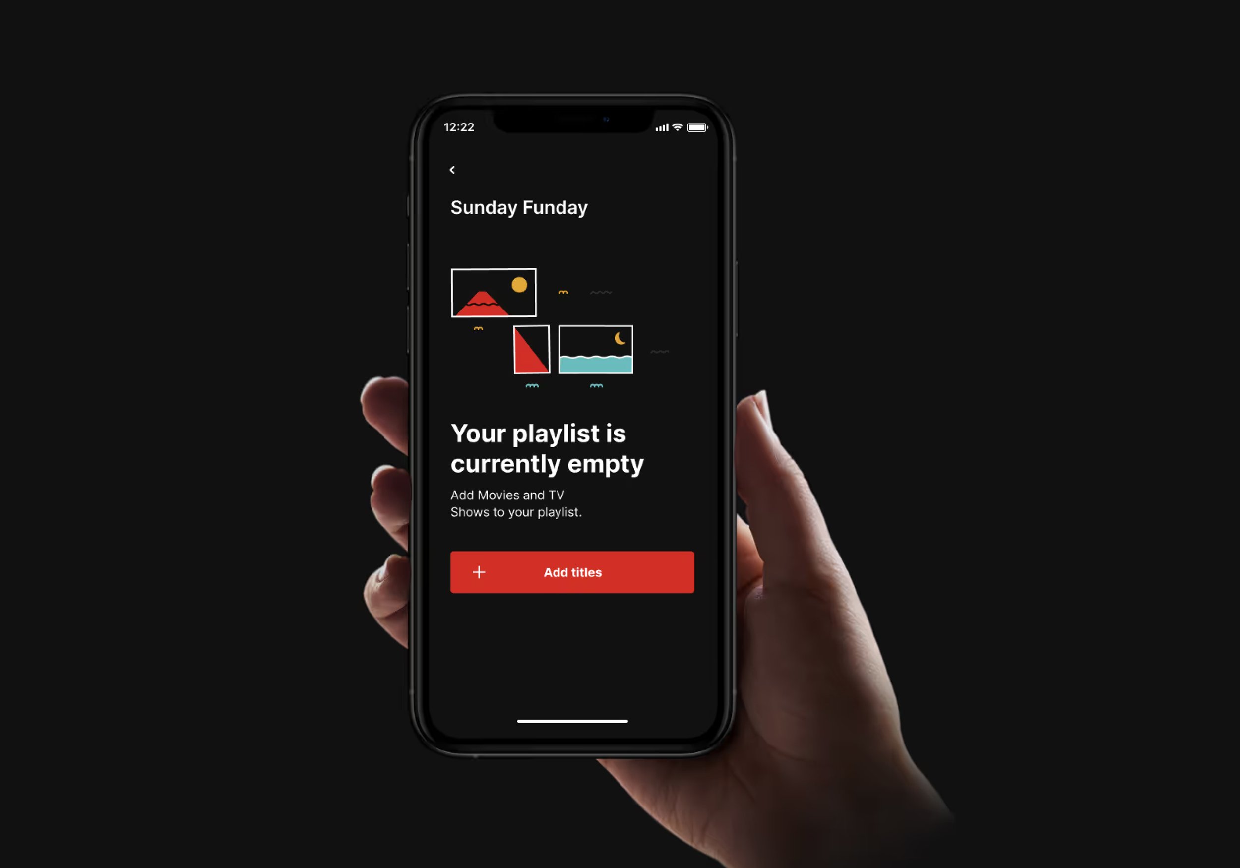 Netflix Concept (General custom playlist)