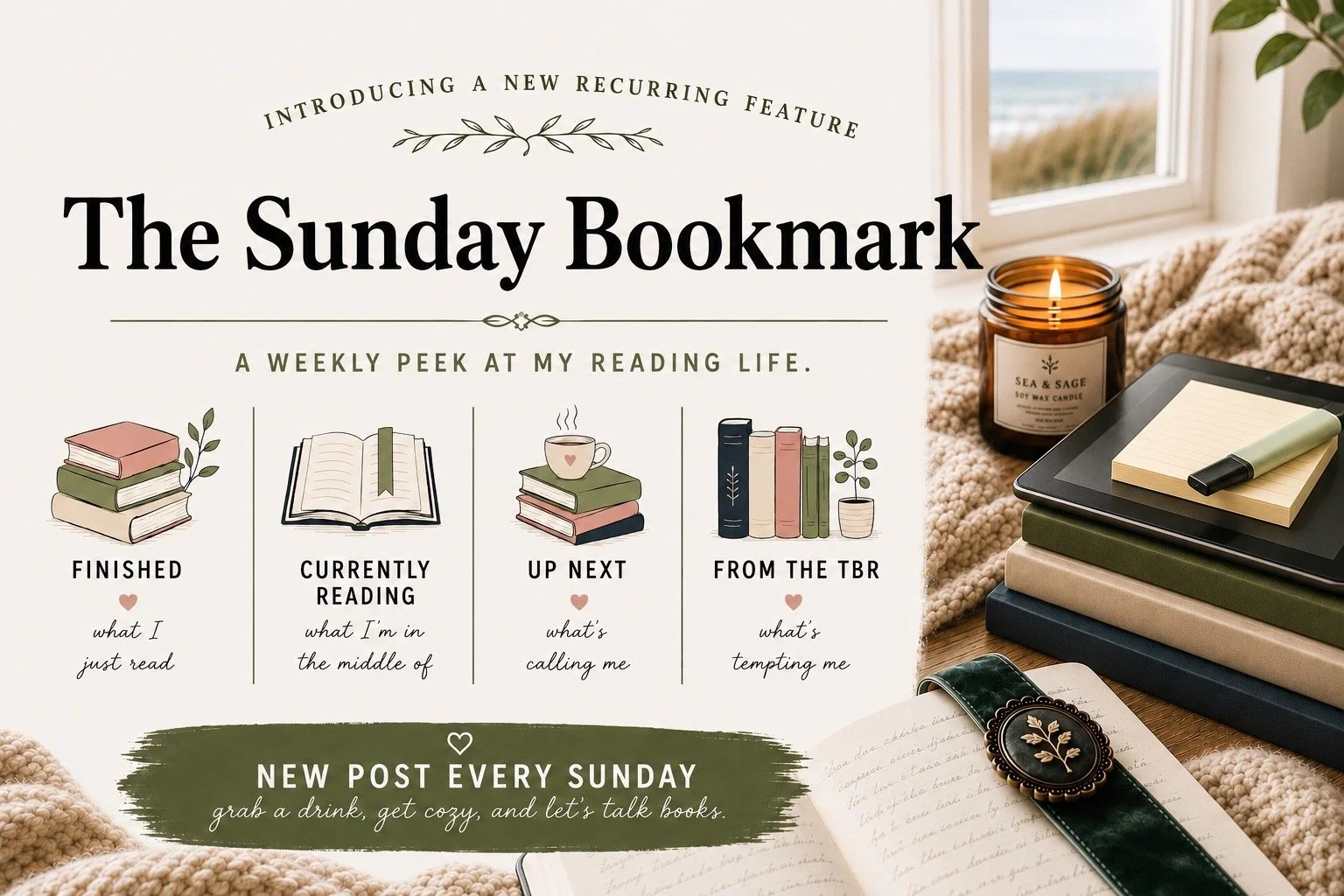 The Sunday Bookmark No. 1: Fantasy, Mafia Romance &amp; Some TBR Tempting Books