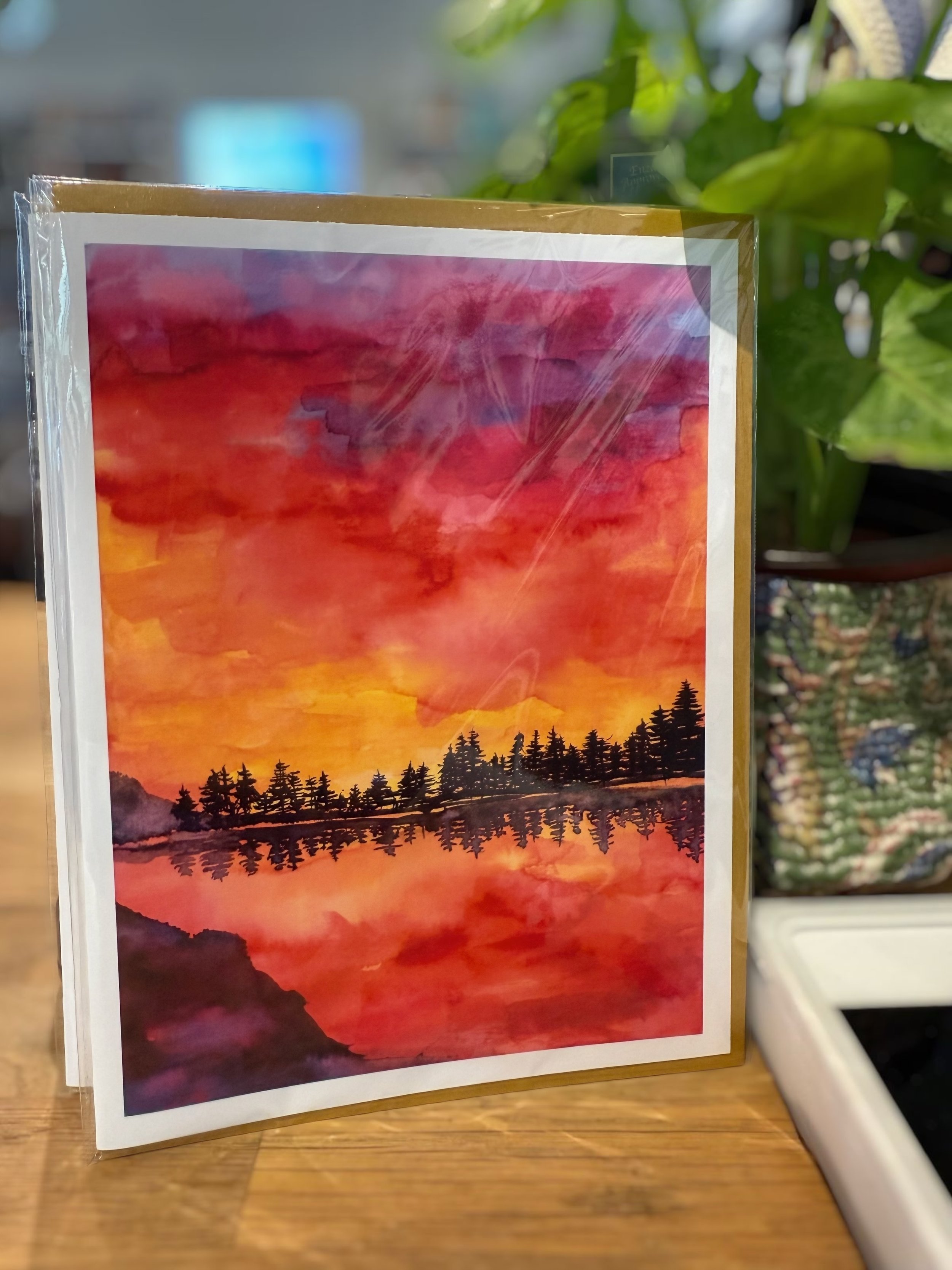 Fire in the Heart Watercolor Cards