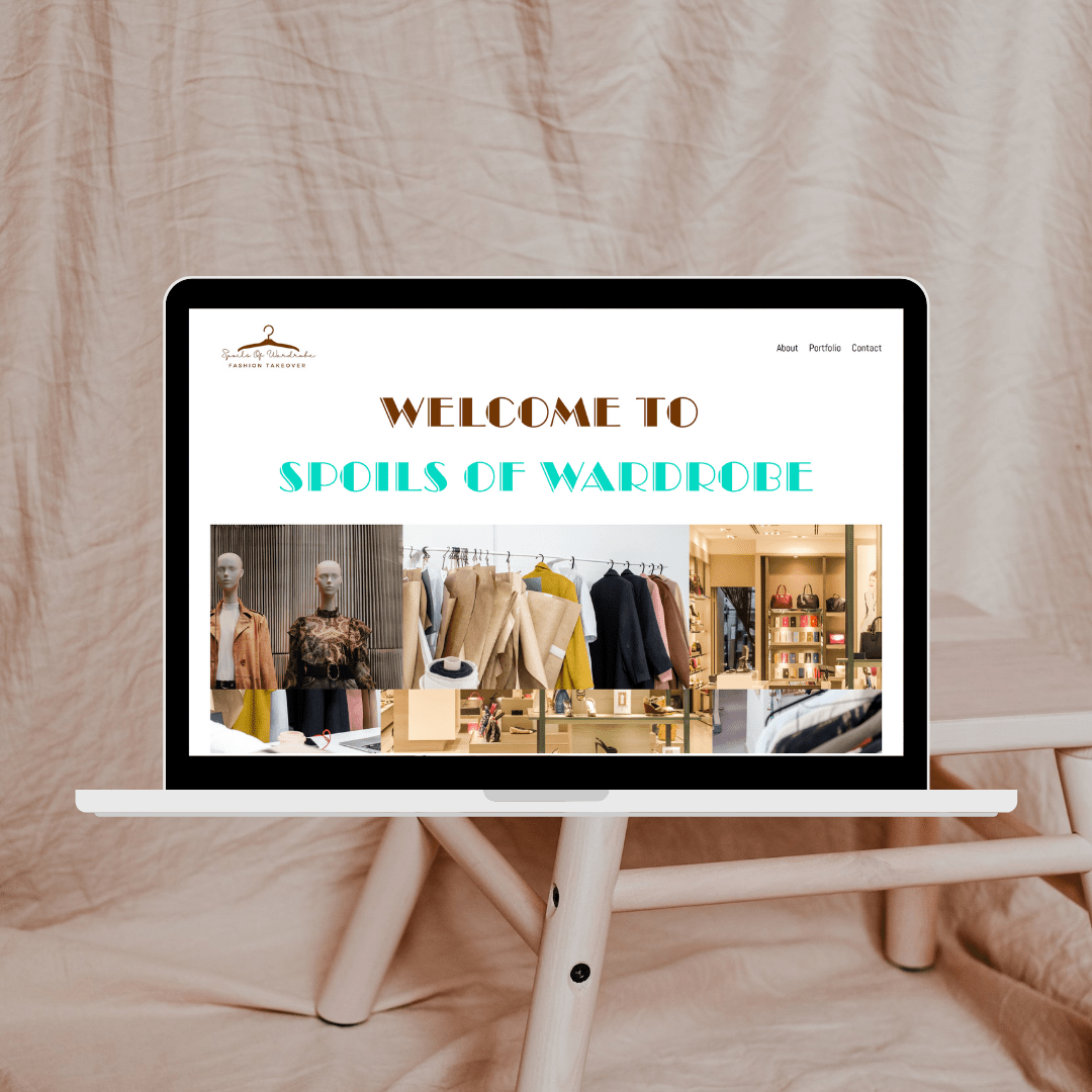 Website for Fashion Stylist