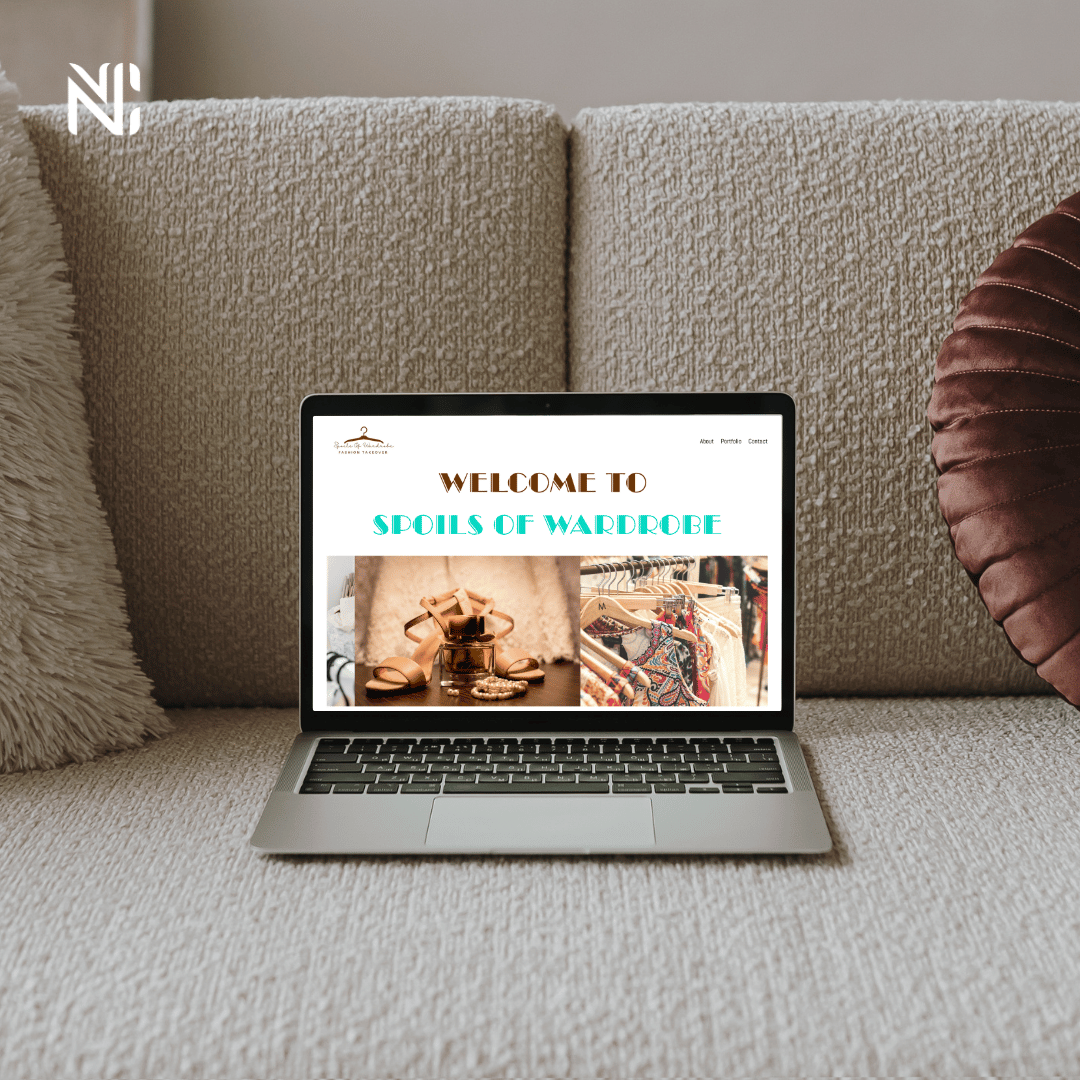 Fashion Stylist Portfolio Website