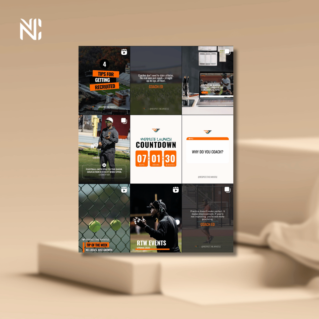 Leadership Brand Social Media Portfolio