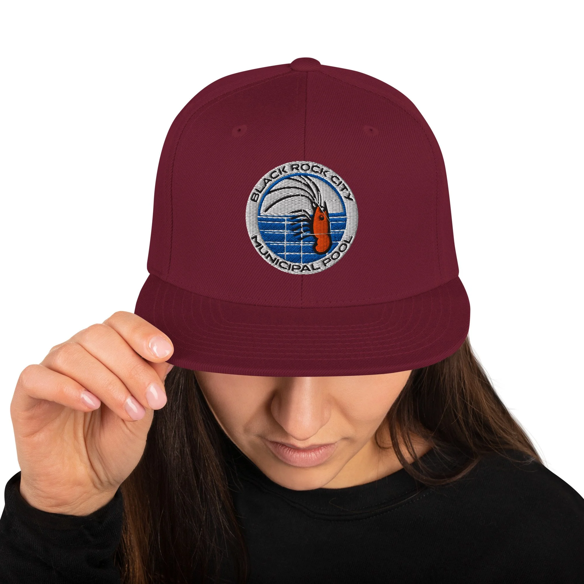 Municipal Pool Snapback Cap