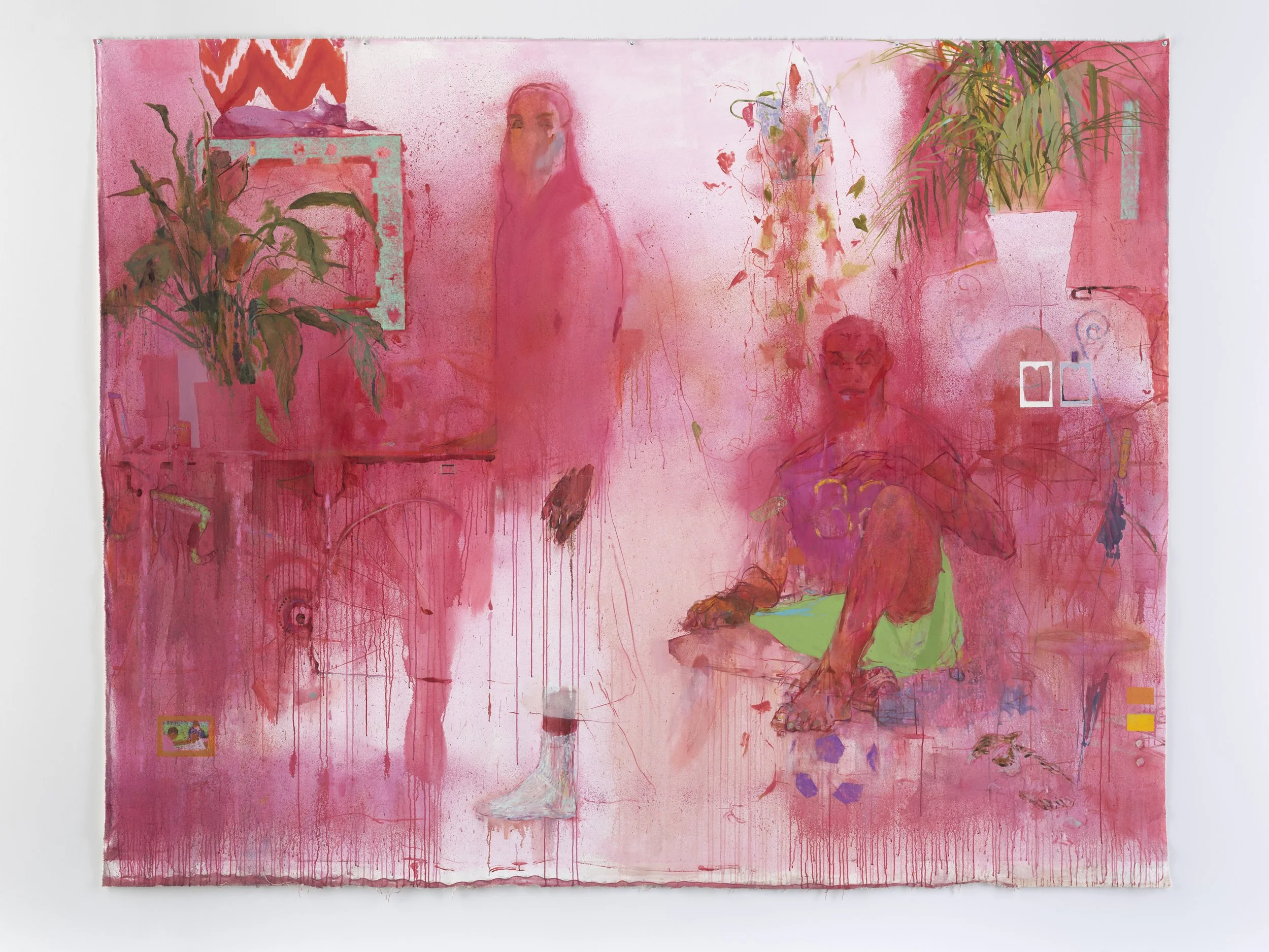 "Jennifer Packer at the Whitney in New York — paintings both decorative and deep."