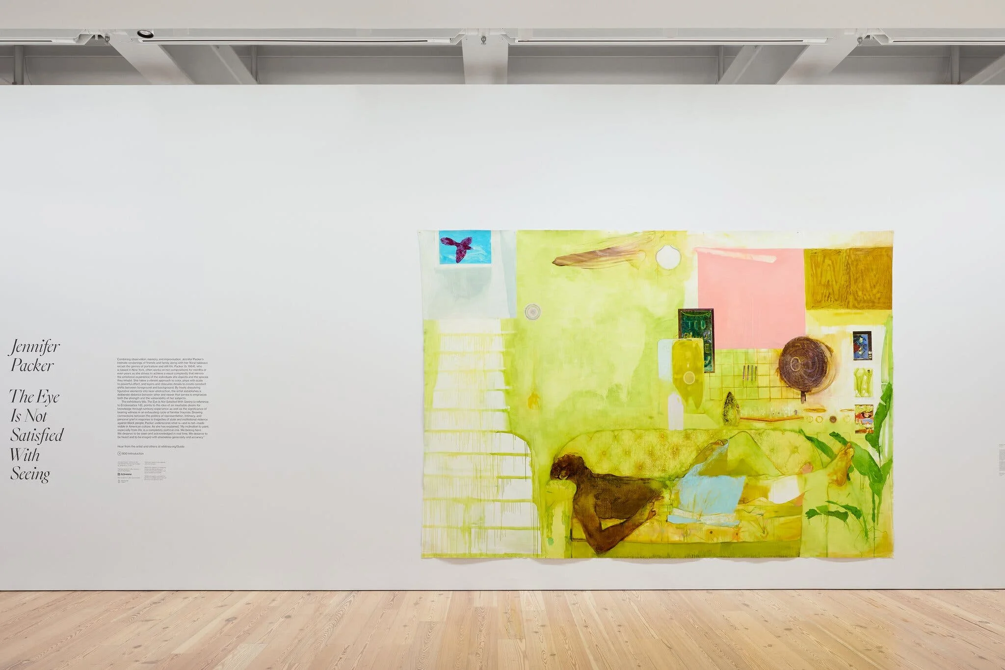 "Jennifer Packer: Painting as an Exercise in Tenderness."