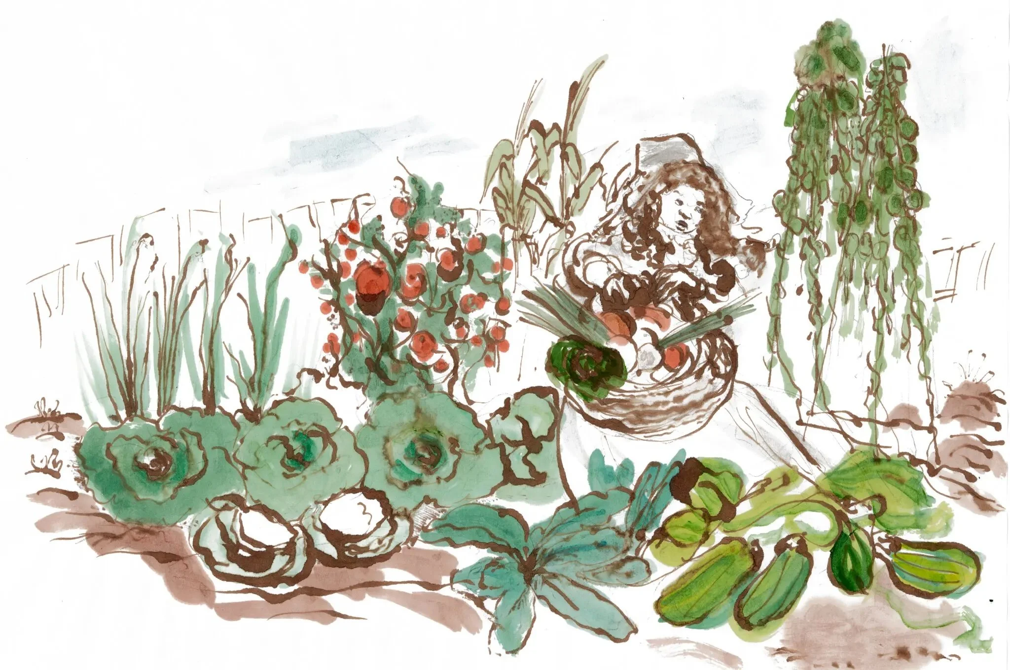 "A Quite Contrary Alphabet Book Asks, How Did Our Gardens Grow?"