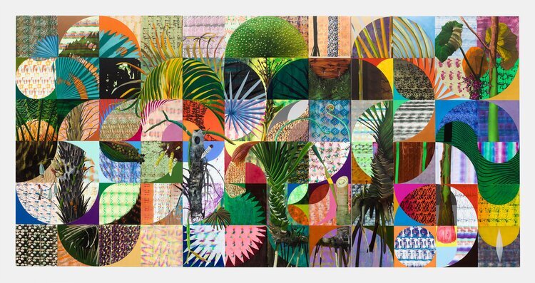 "Luiz Zerbini: Fire at Stephen Friedman Gallery – Love songs in praise of the rainforest."