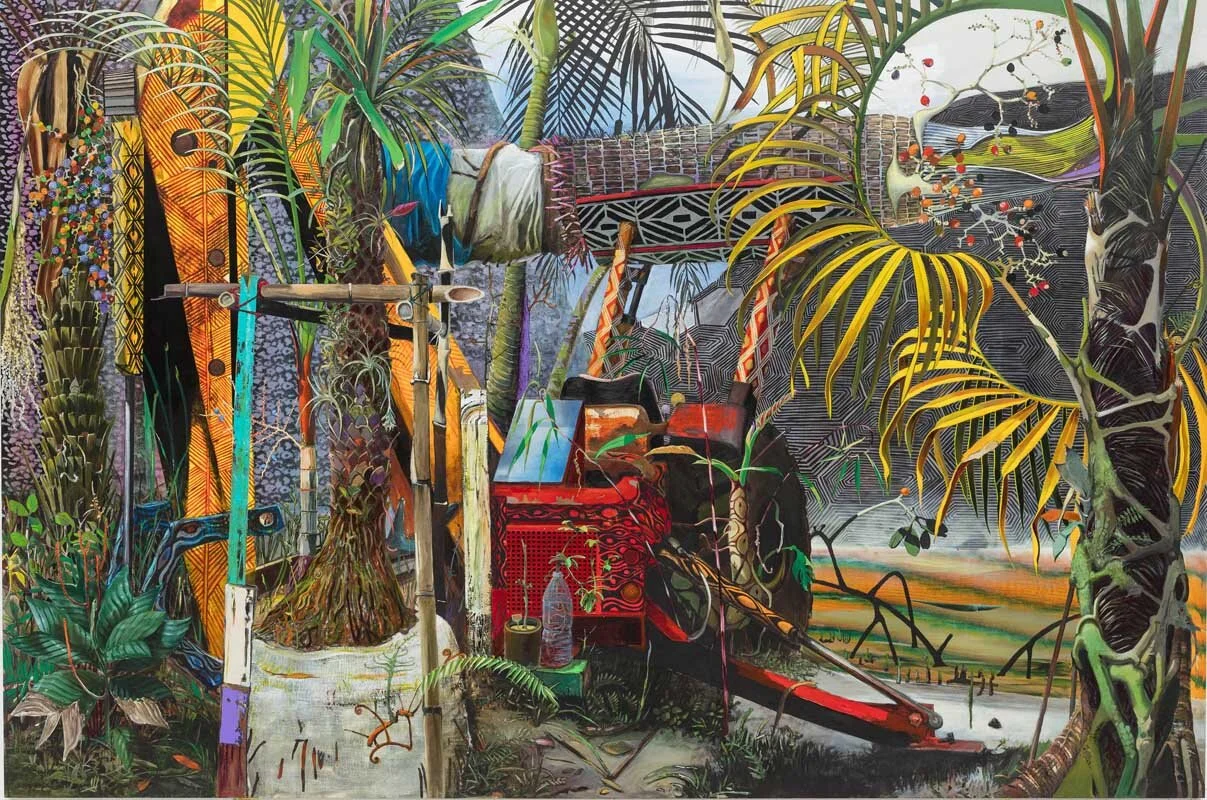 "Trees at the Fondation Cartier review."