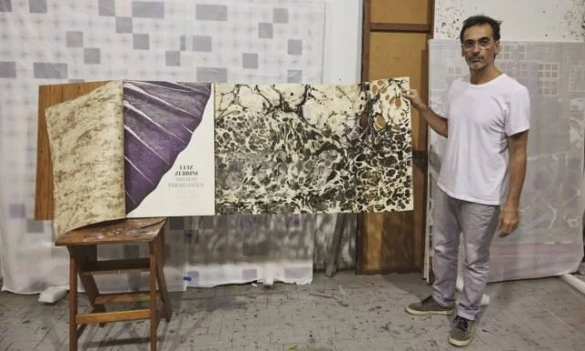 "A retrospective meeting with Luiz Zerbini."
