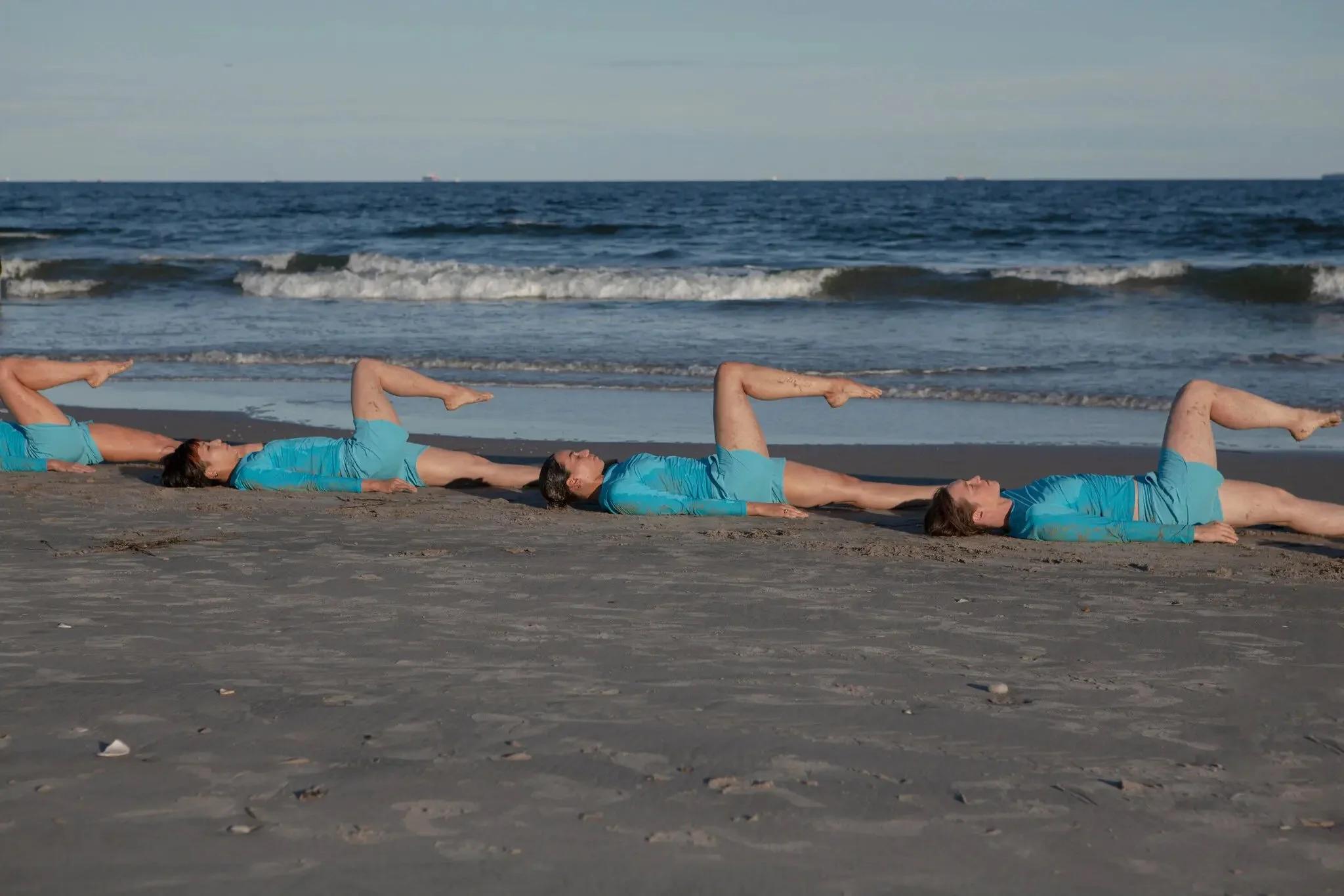 "Trisha Brown on the Beach: Catch a Wave of Dancing Bliss."