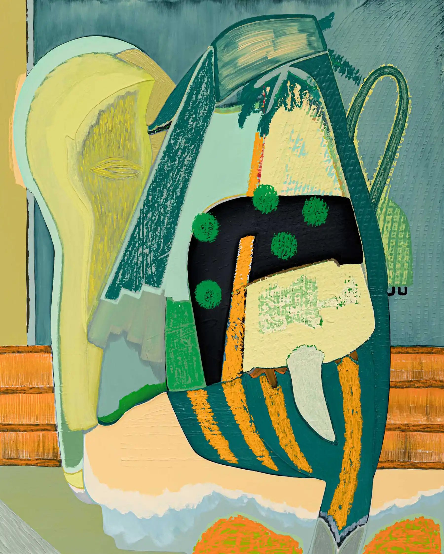 Magalie Guérin, Josephine Halvorson, Cameron Martin in '50 Paintings' at Milwaukee Art Museum