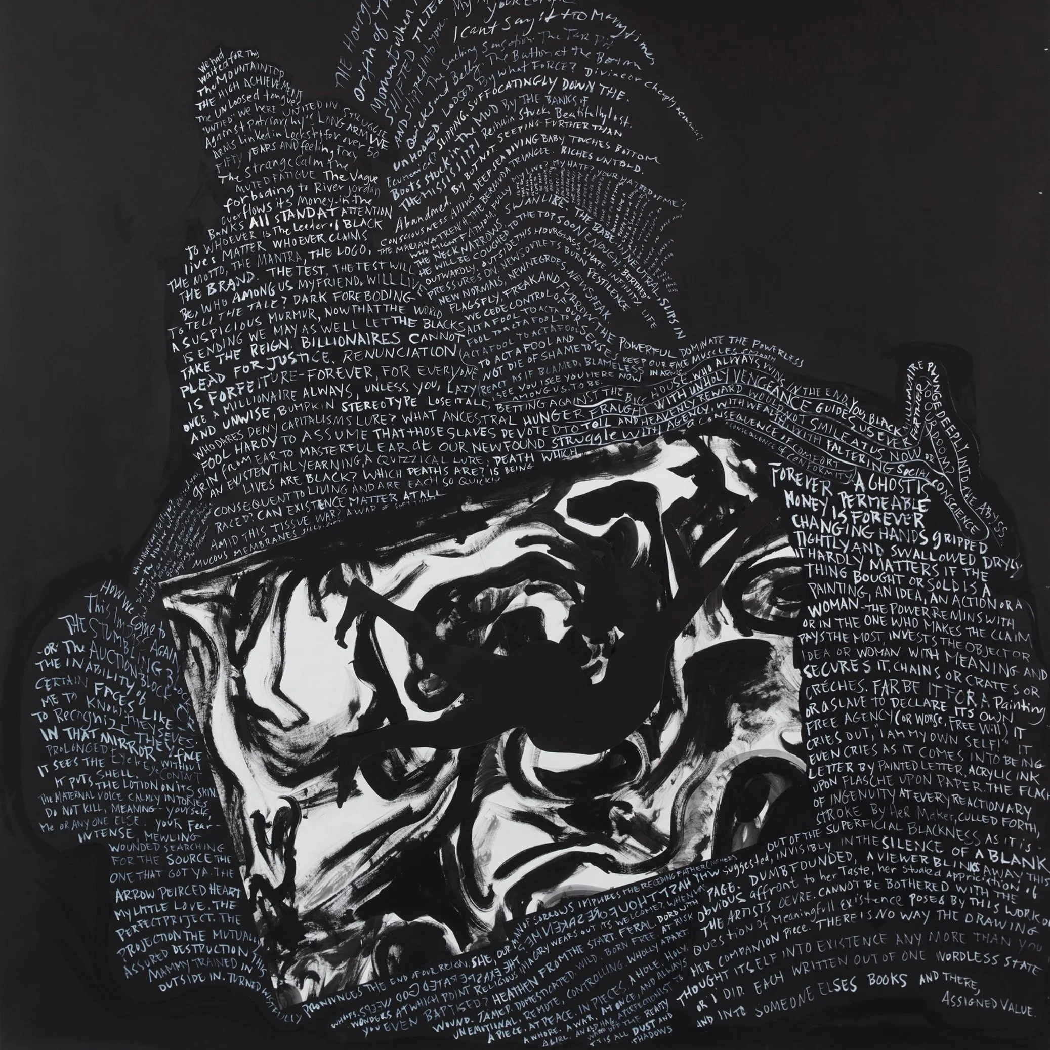 Kara Walker: 'Back of Hand' at de la Cruz Art Gallery