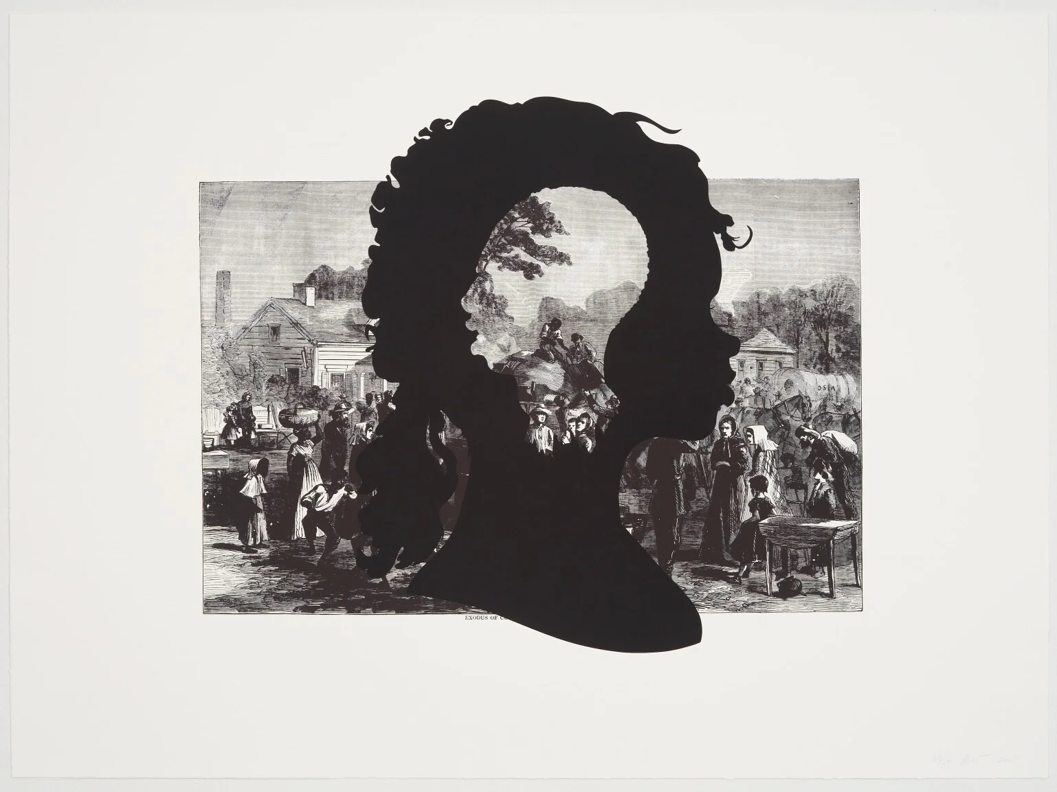 Kara Walker: 'Harper's Pictorial History of the Civil War (Annotated)' at New Britain Museum of Art