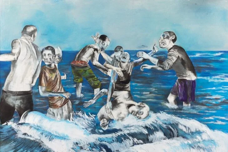"Wardell Milan's Modern, Tragic Portrait of the Sea."