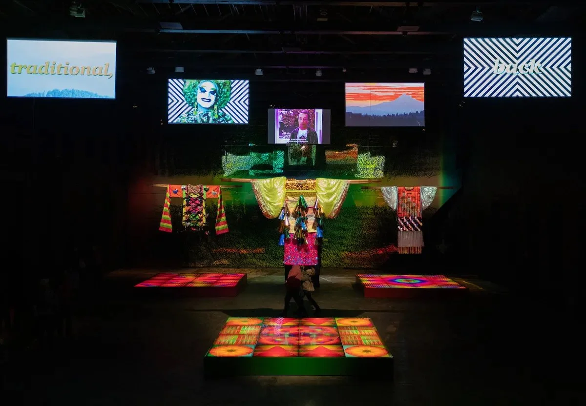 "Jeffrey Gibson Opens a Portal in Two-Spirit Tribute at MASS MoCA."