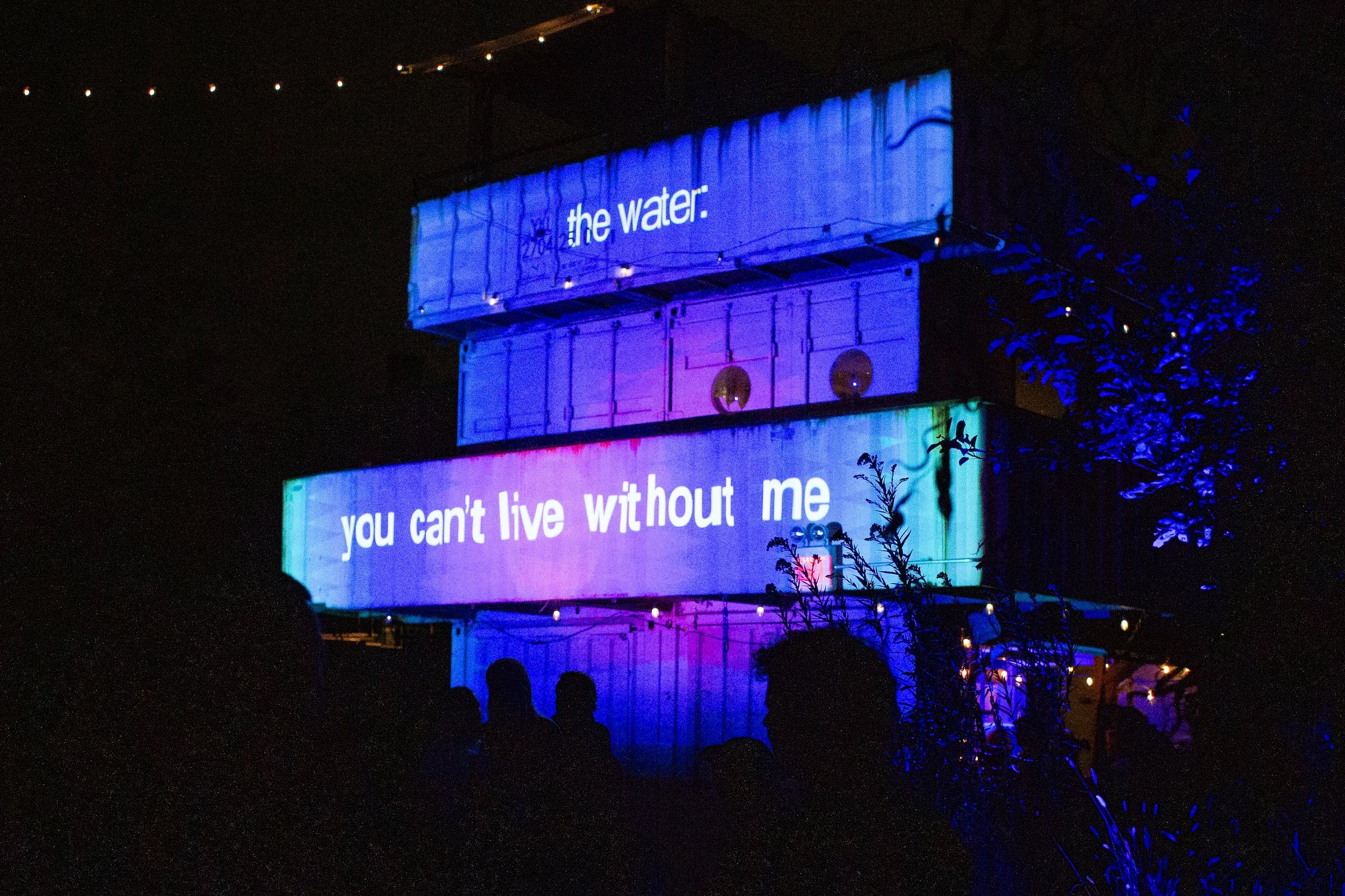 "Jeffrey Gibson Records the Land’s Heartbeat in NYC Projections."