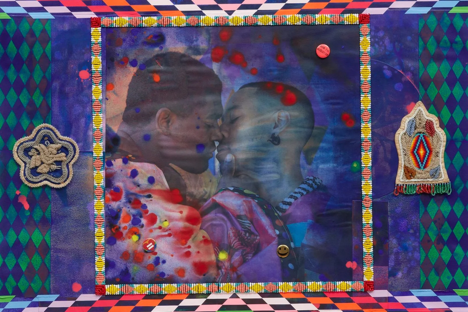 Jeffrey Gibson at the Leslie-Lohman Museum of Art