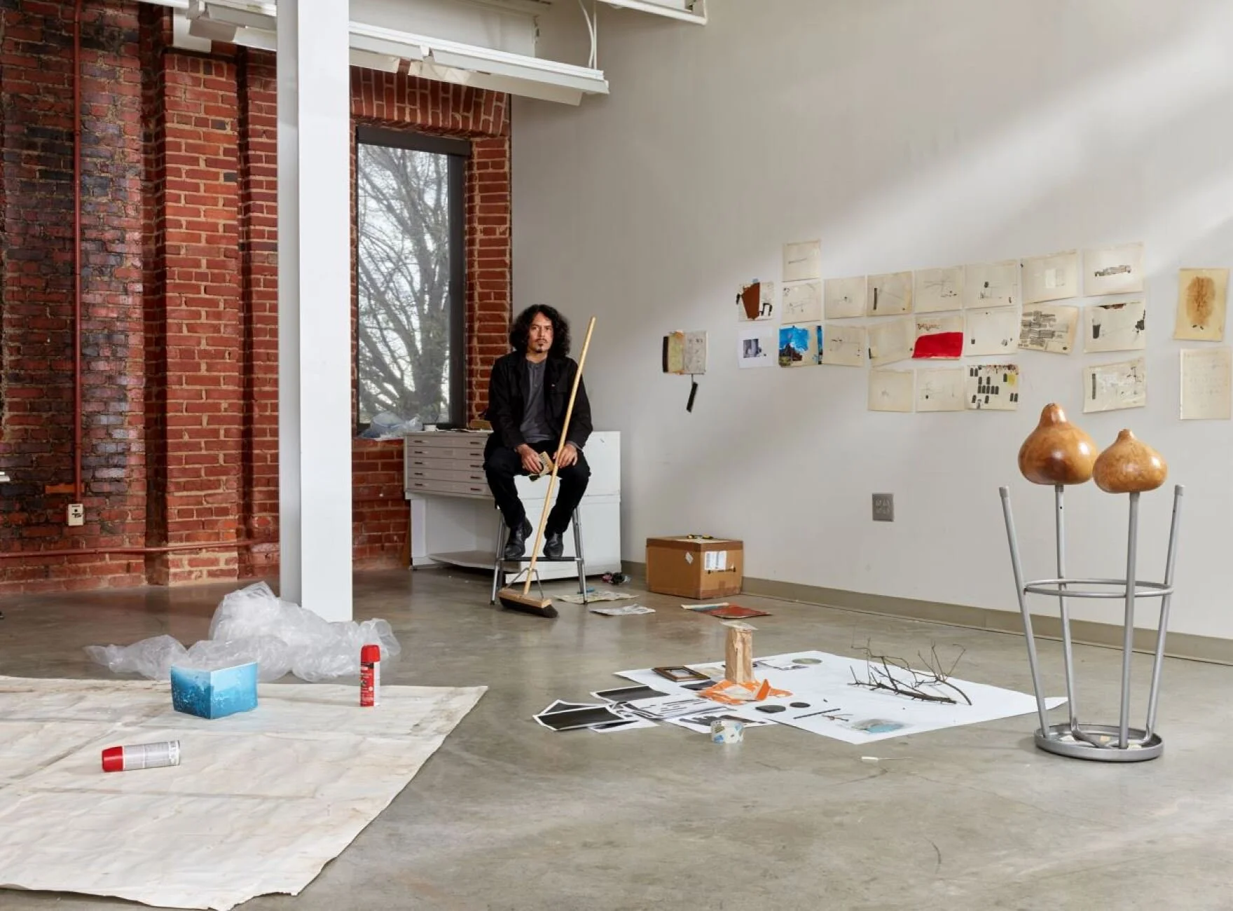 "In Charlotte residency, artist William Cordova creates with history."