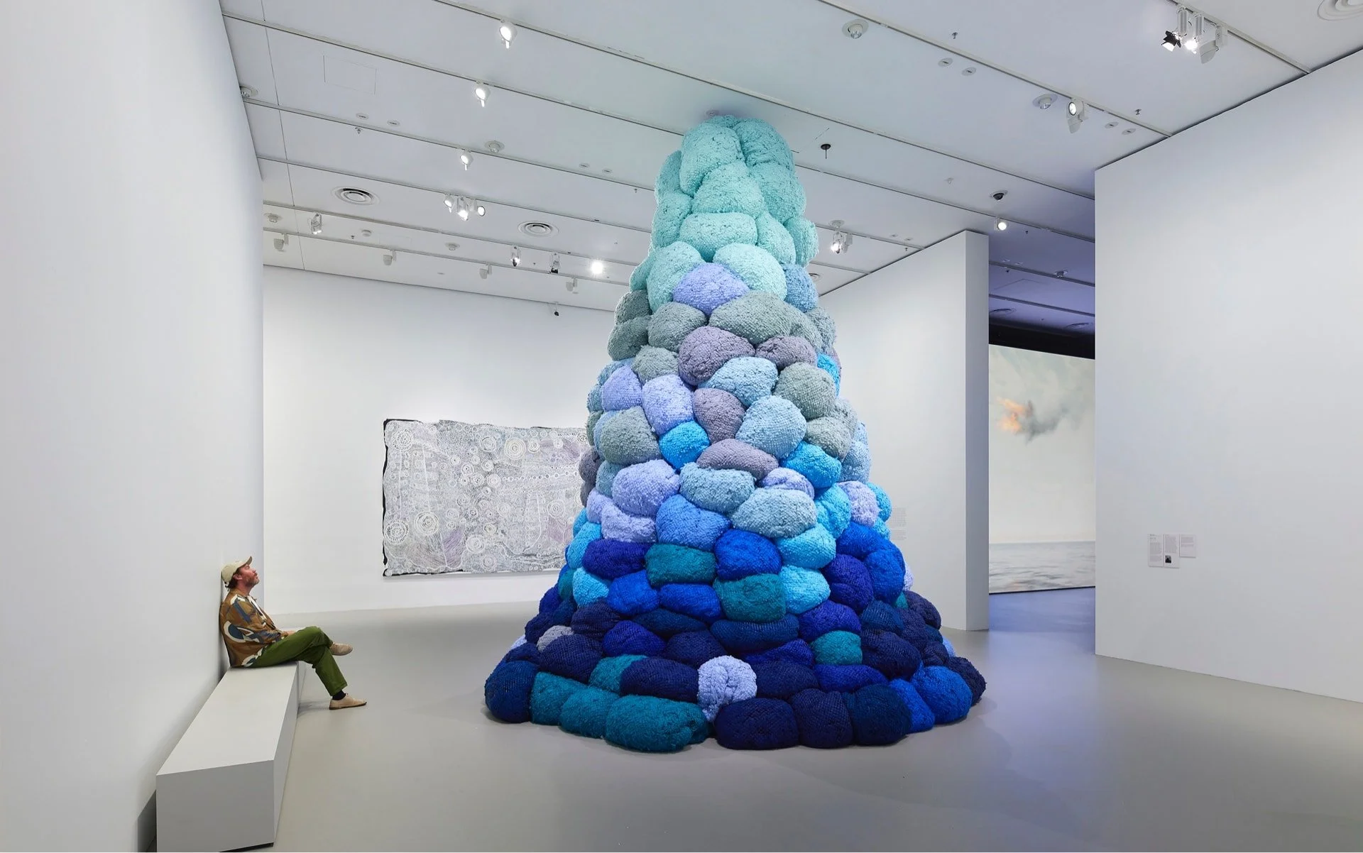 Sheila Hicks at the 2023 NGV Triennial