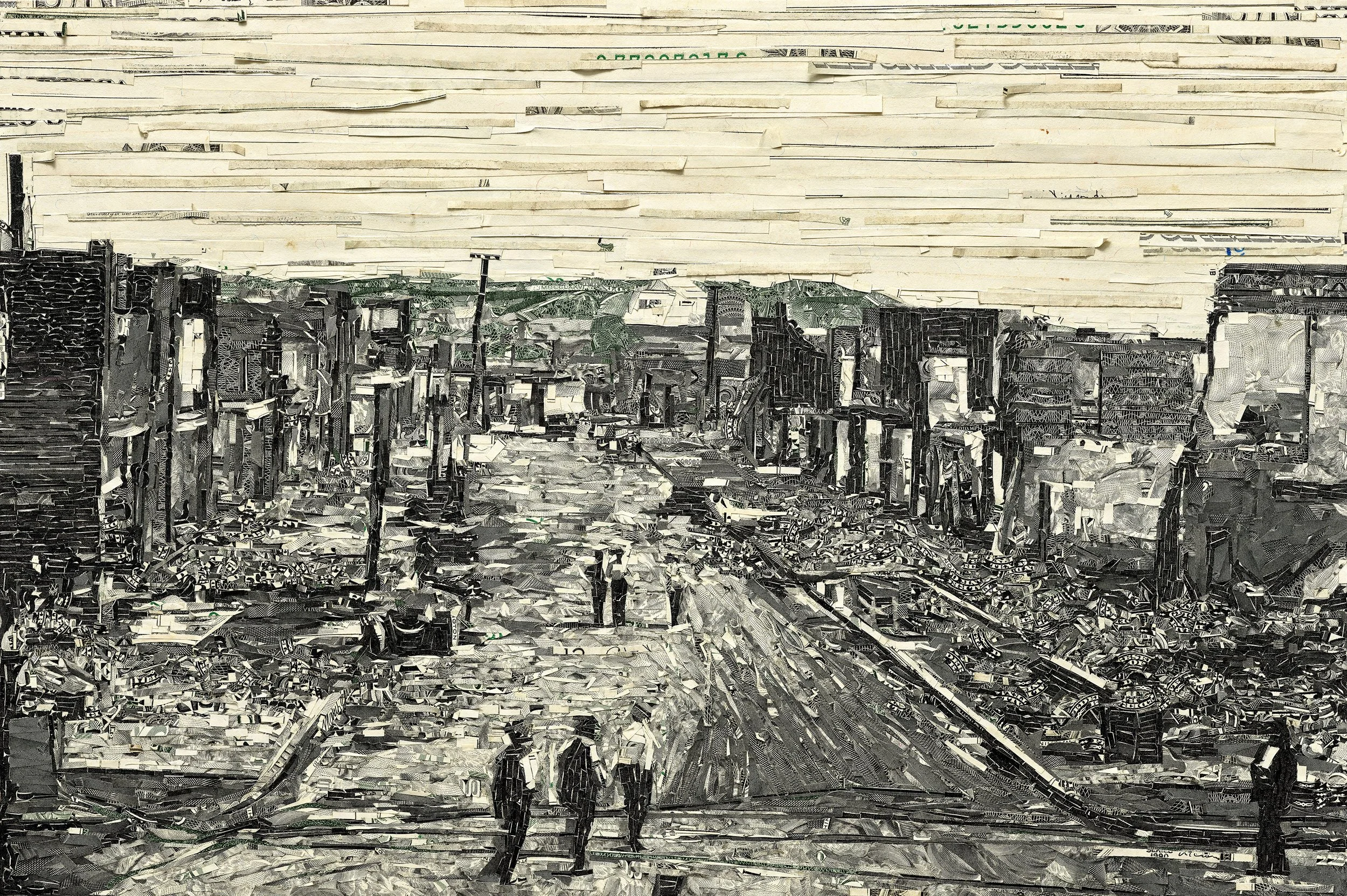 VIK MUNIZ | Scraps and Legal Tender — Sikkema Malloy Jenkins