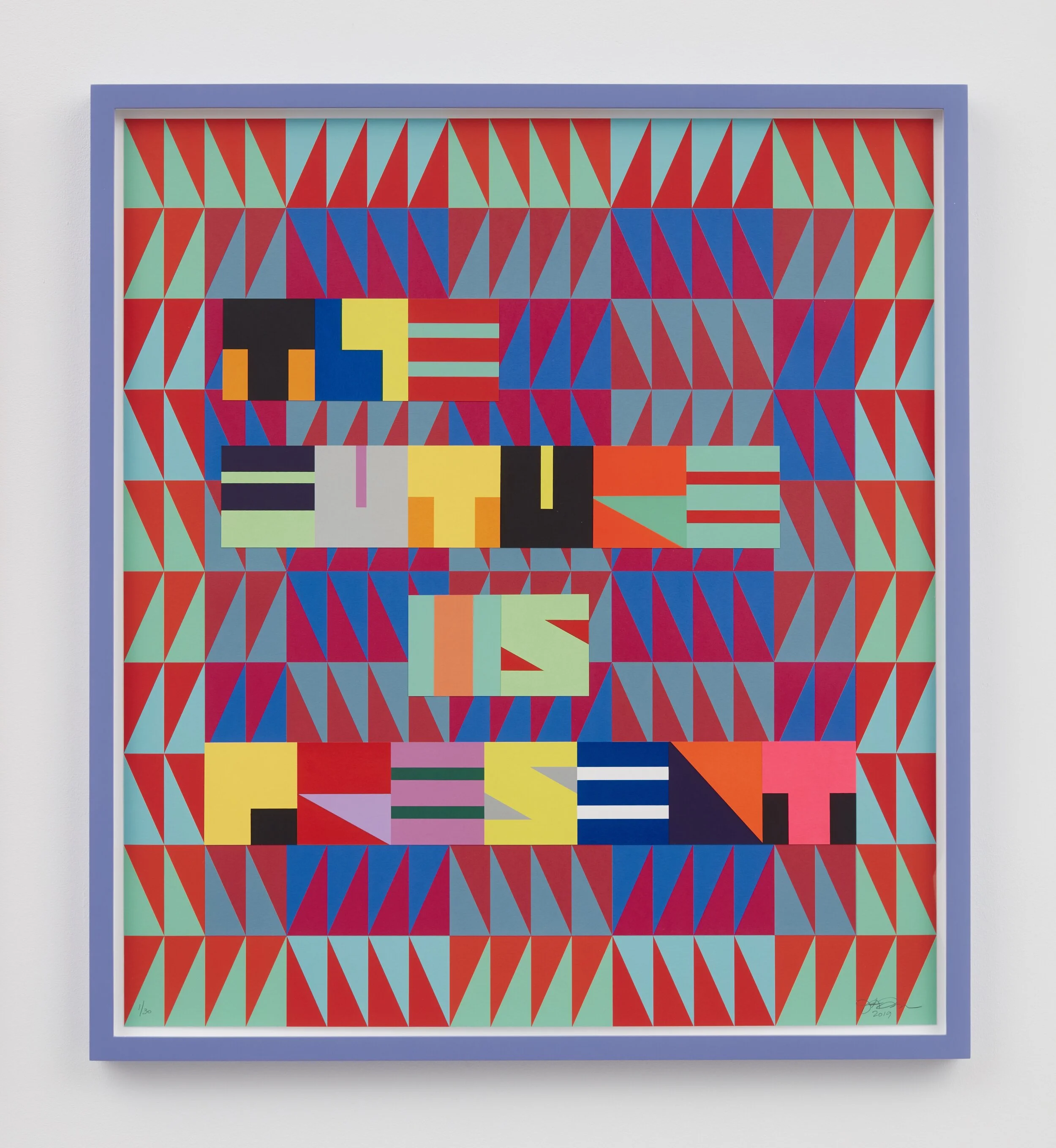 Jeffrey Gibson, THE FUTURE IS PRESENT, 2019