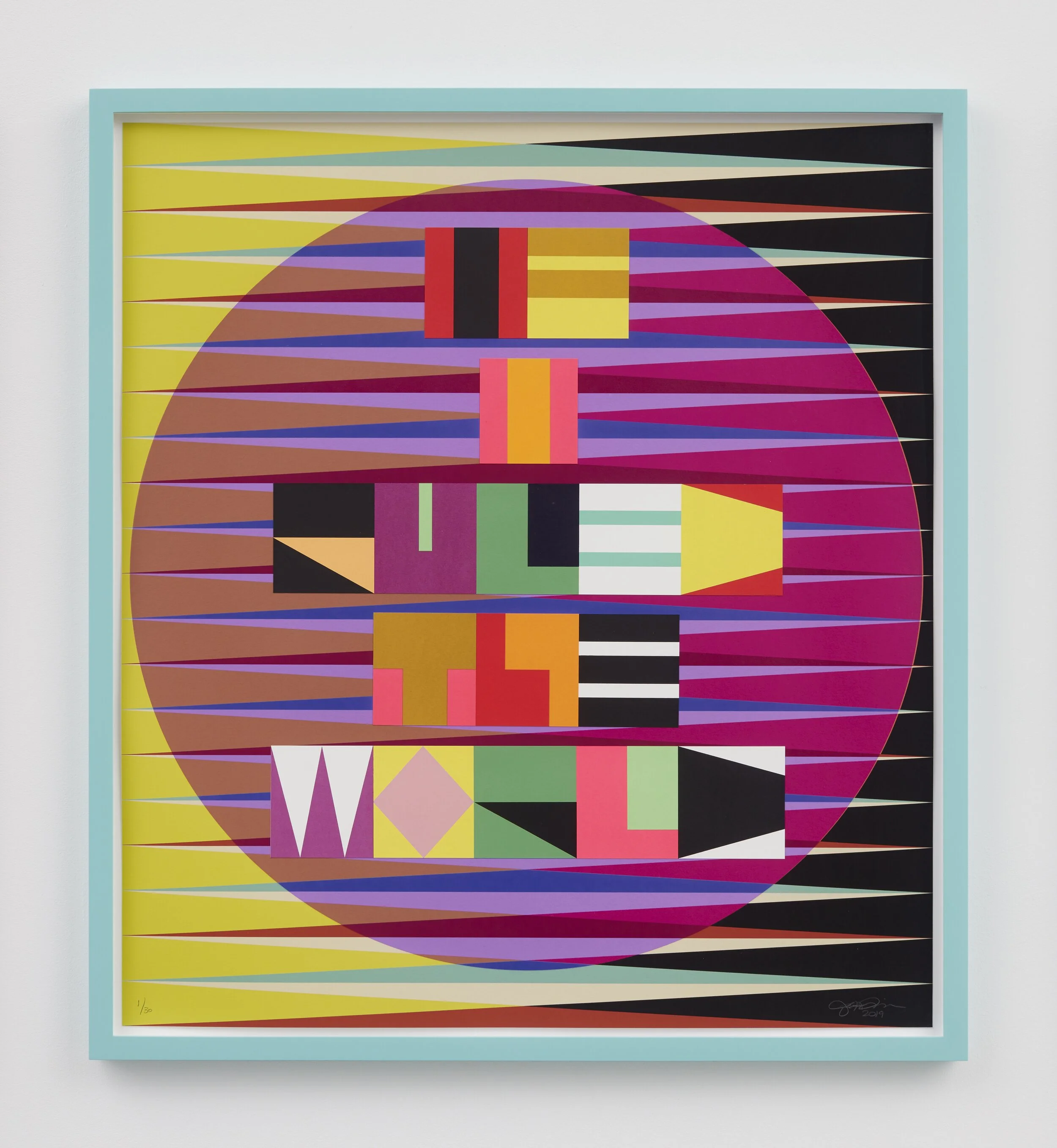 Jeffrey Gibson, IF I RULED THE WORLD, 2019
