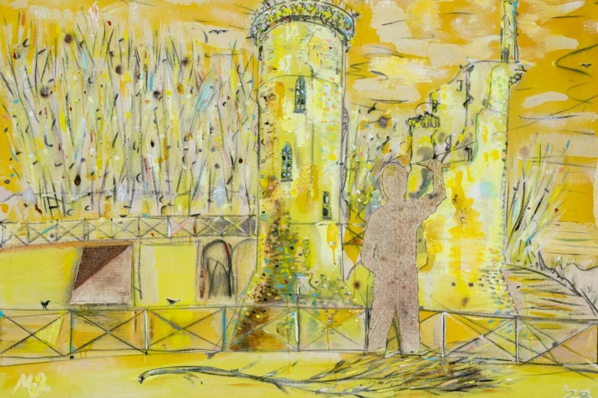 "Merlin James and Victoria Morton."