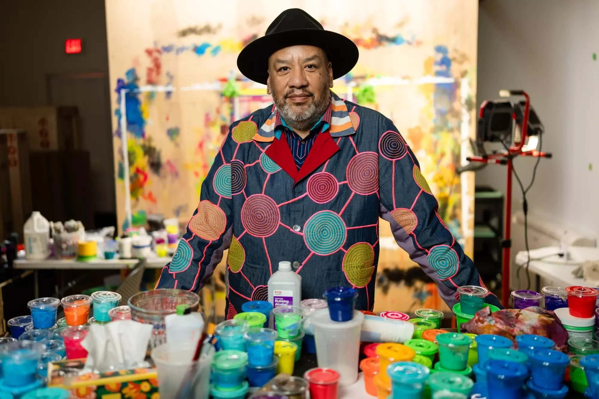 "From a job at Ikea to a show at the Broad museum: Jeffrey Gibson’s long path to art stardom ."