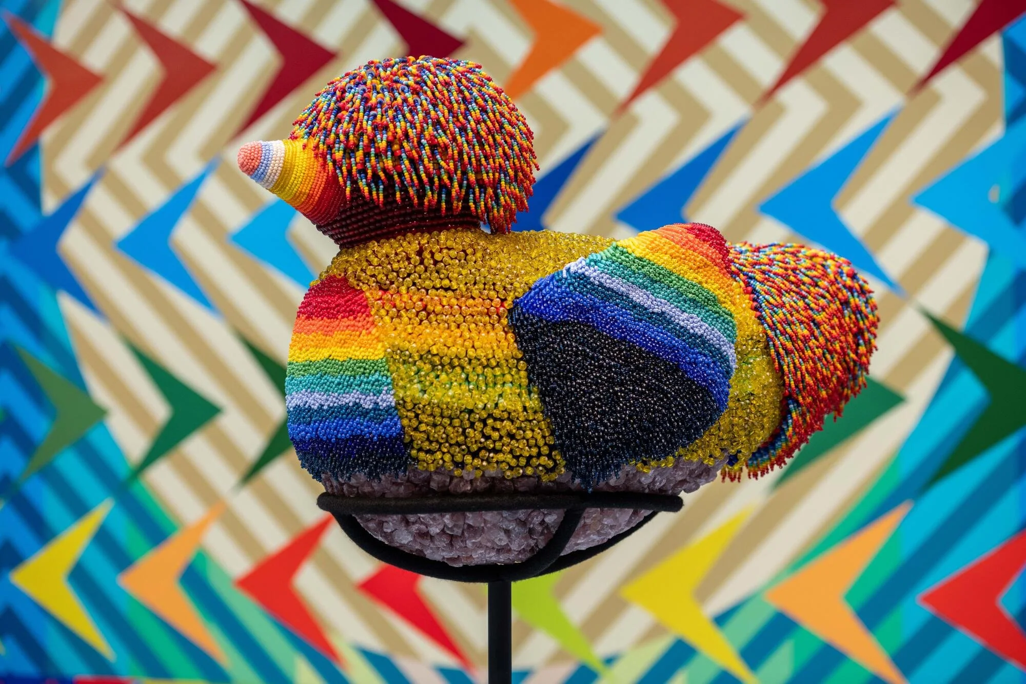 Jeffrey Gibson: 'the space in which to place me' at The Broad