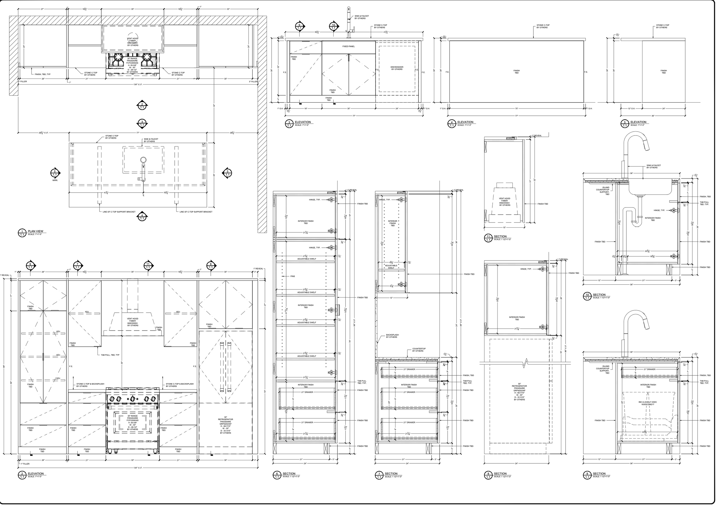 Architectural shop drawings, NYC