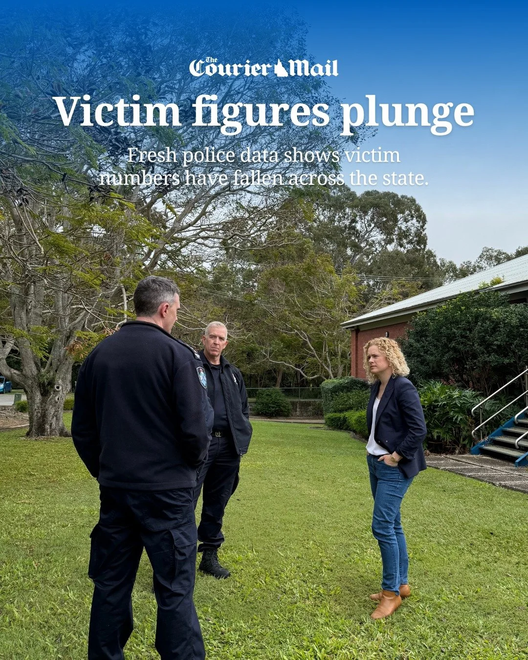 Queenslanders asked for change, and we are delivering it.

Over the past nine months, crime has decreased, with the number of victims falling by 10.8% across the state. Through our Adult Crime, Adult Time laws, we are holding serious repeat offenders