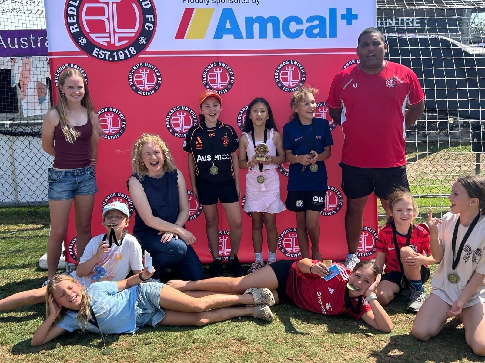 Well done to every player who gave their all on the pitch for @redlandsutd - and a huge thank you to the volunteer team of committed parents who make it possible! It was a joy to help present medals and cheer these kids on for their Presentation Day.