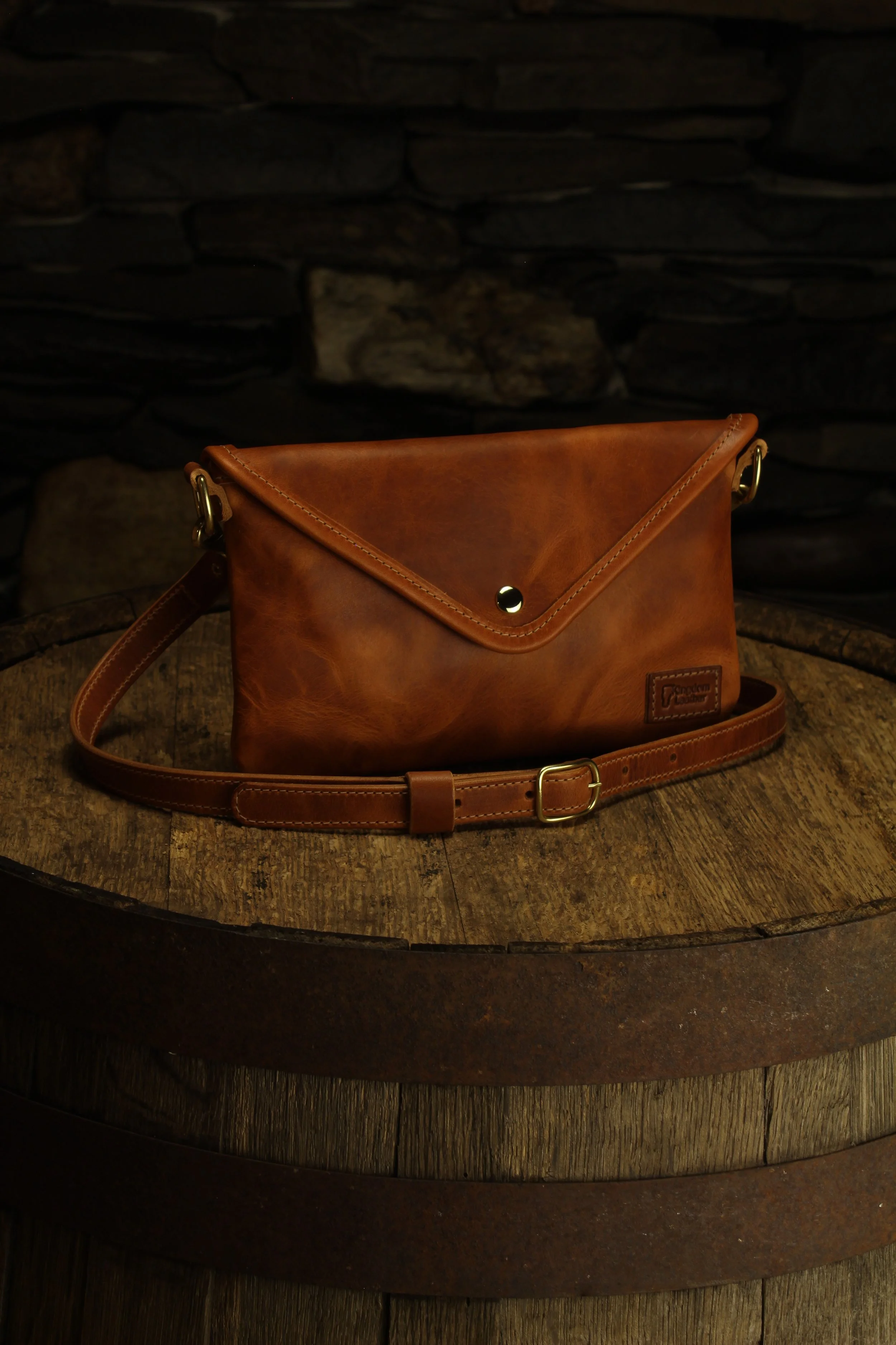 Limited Chestnut Passenger Clutch or Crossbody